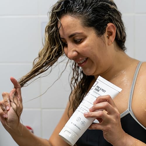 Miniatura 8 de TRIHARD Acondicionador para antes y después de la natación  Acondicionador para nadadores  Protección del cabello antes de nadar  Solución de