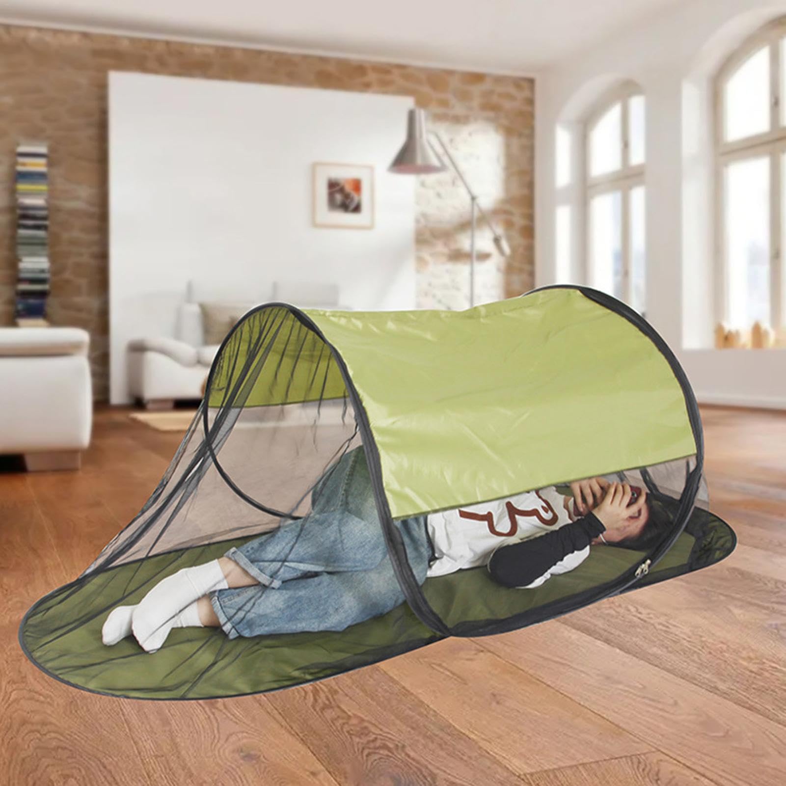 Amazon.co.jp: ポップアップテント 蚊帳 モスキートネット 開く