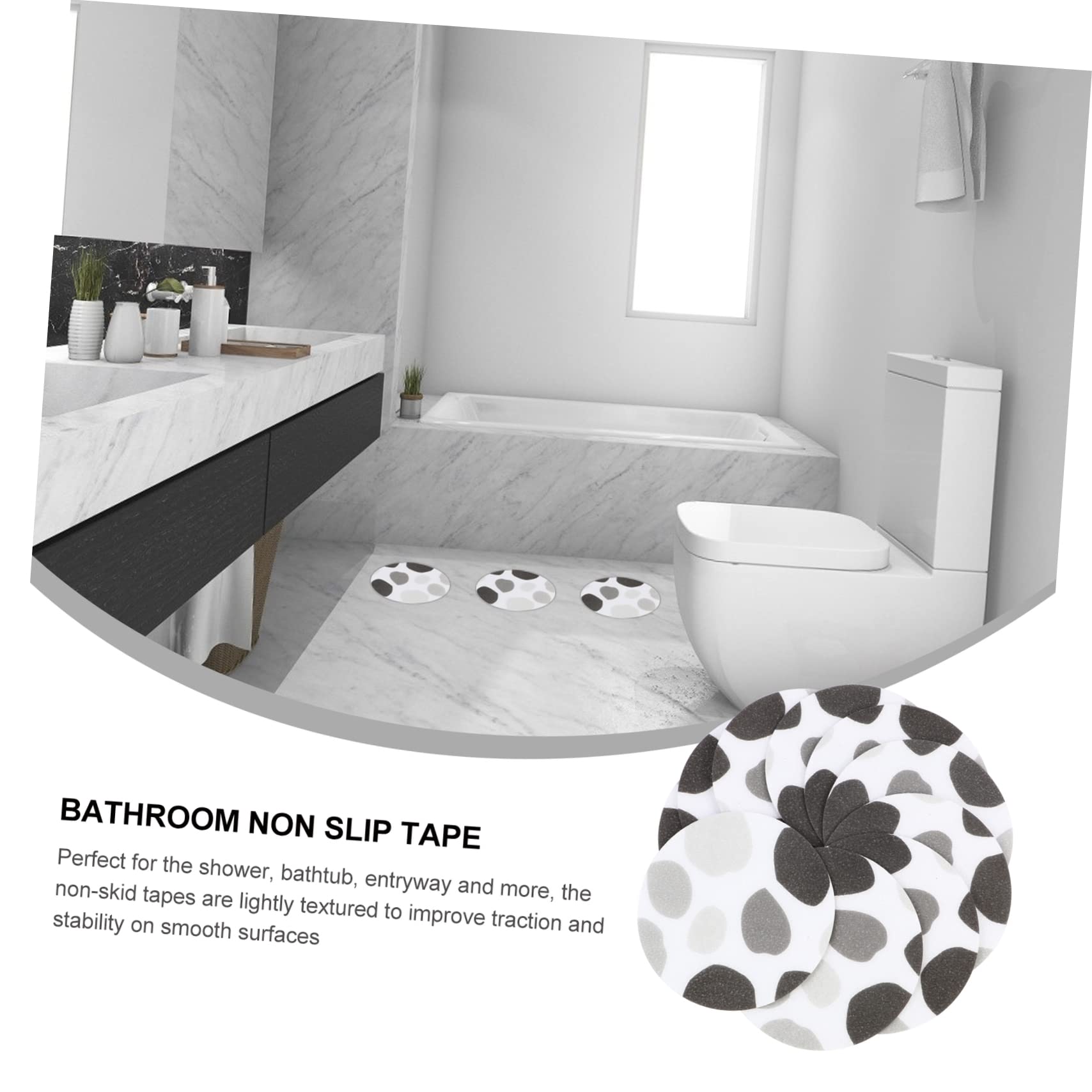 Alipis 30 Pz Nastro Antiscivolo per Bagno Strisce di Sicurezza per Doccia Vasca e Doccia Battistrada Adesivi Anti ia Adesivo per Vasca da Bagno Peva Fare Un i per Il