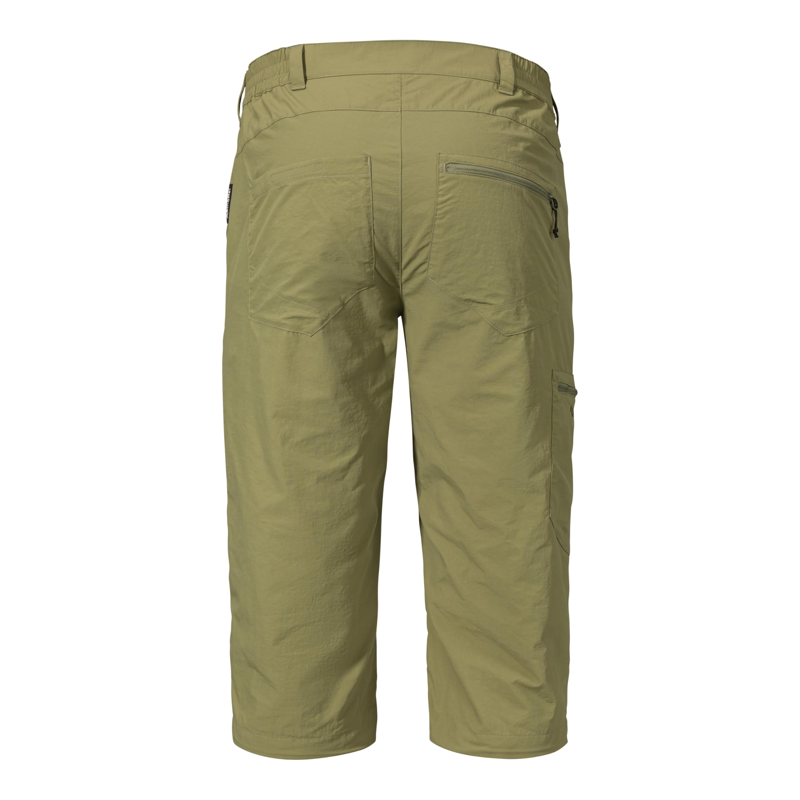 Schöffel Herren Pants Springdale1, vielseitige 3/4 Wanderhose mit elastischem Bund, Outdoor Hose mit separatem Gürtel