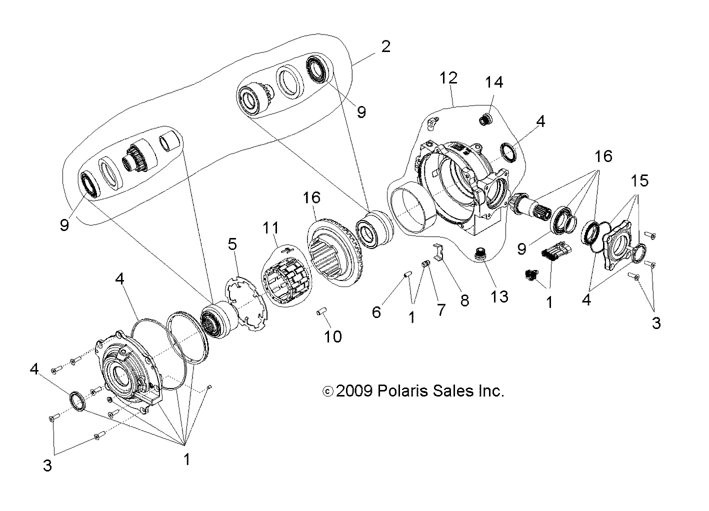 Amazon.com: Polaris RZR Input Cover Assembly, Genuine OEM Part 
