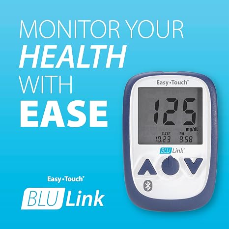 BluLink Glucose Control Solution (High & Low Vials) | Compatible with BluLink Glucose Monitoring System, 3.5 mL Each