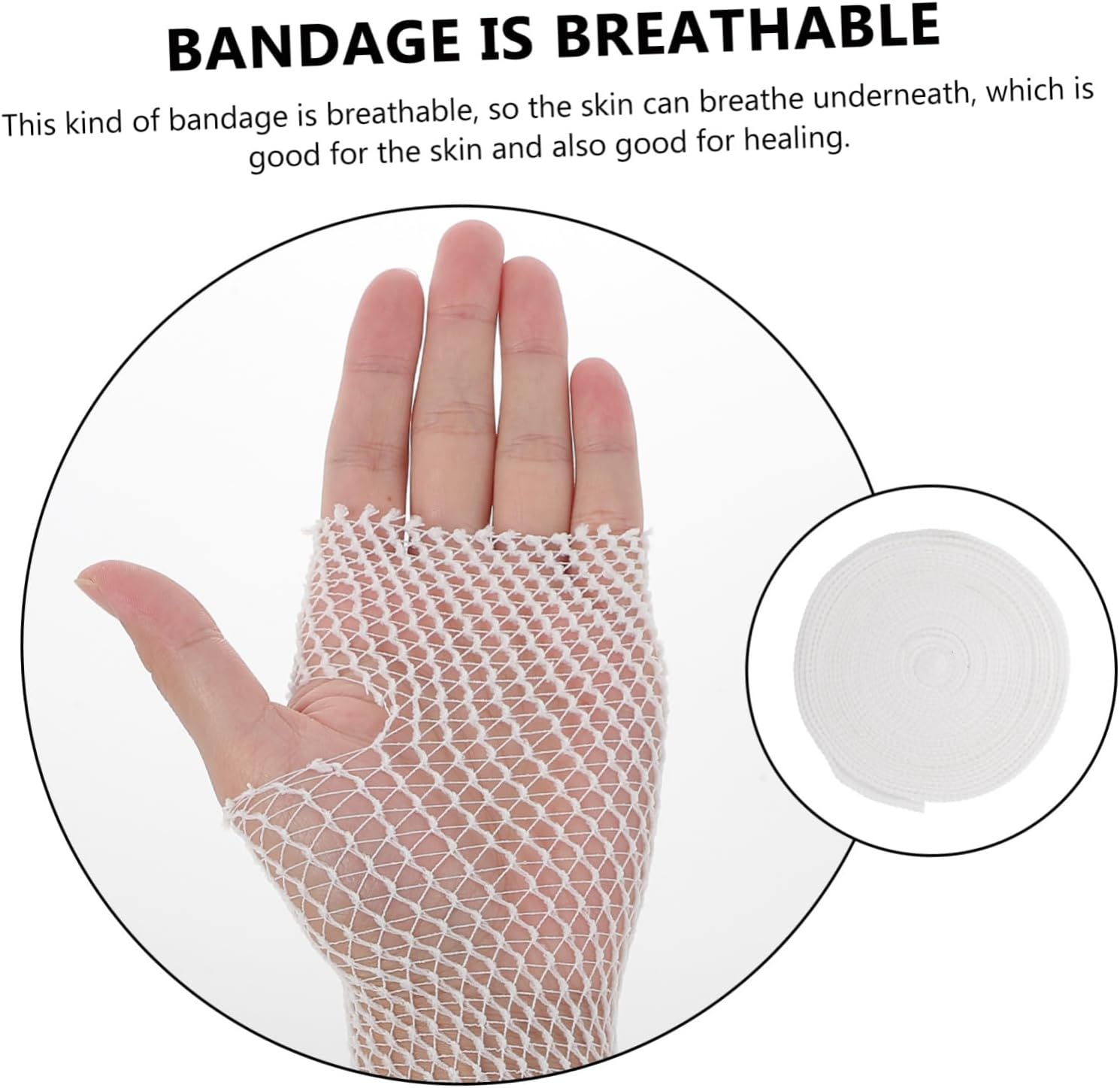 2rolls Mesh Breathable Athletic Tapes for Sprains and Wounds Comfortable Skin-Friendly Design for Boy Girl and Adults