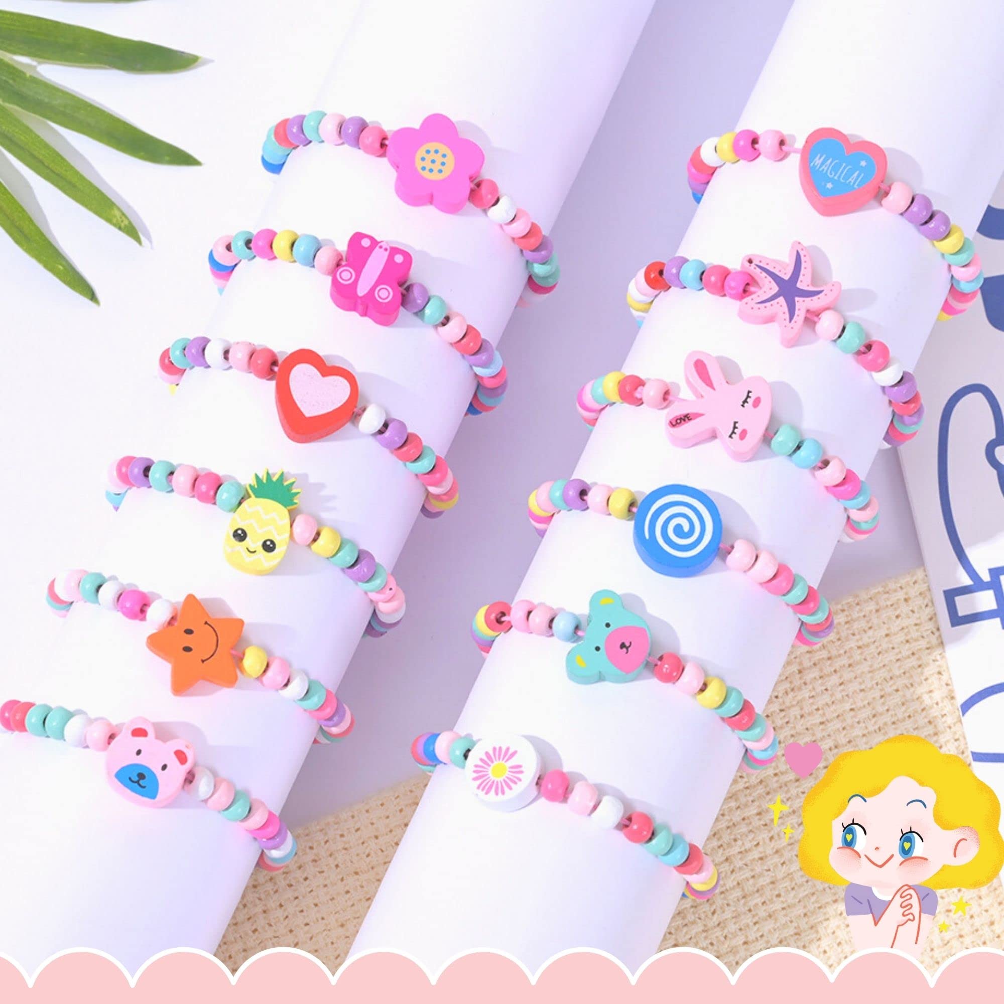 Commercio All'ingrosso 100 Pezzi Braccialetti Per Bambini In