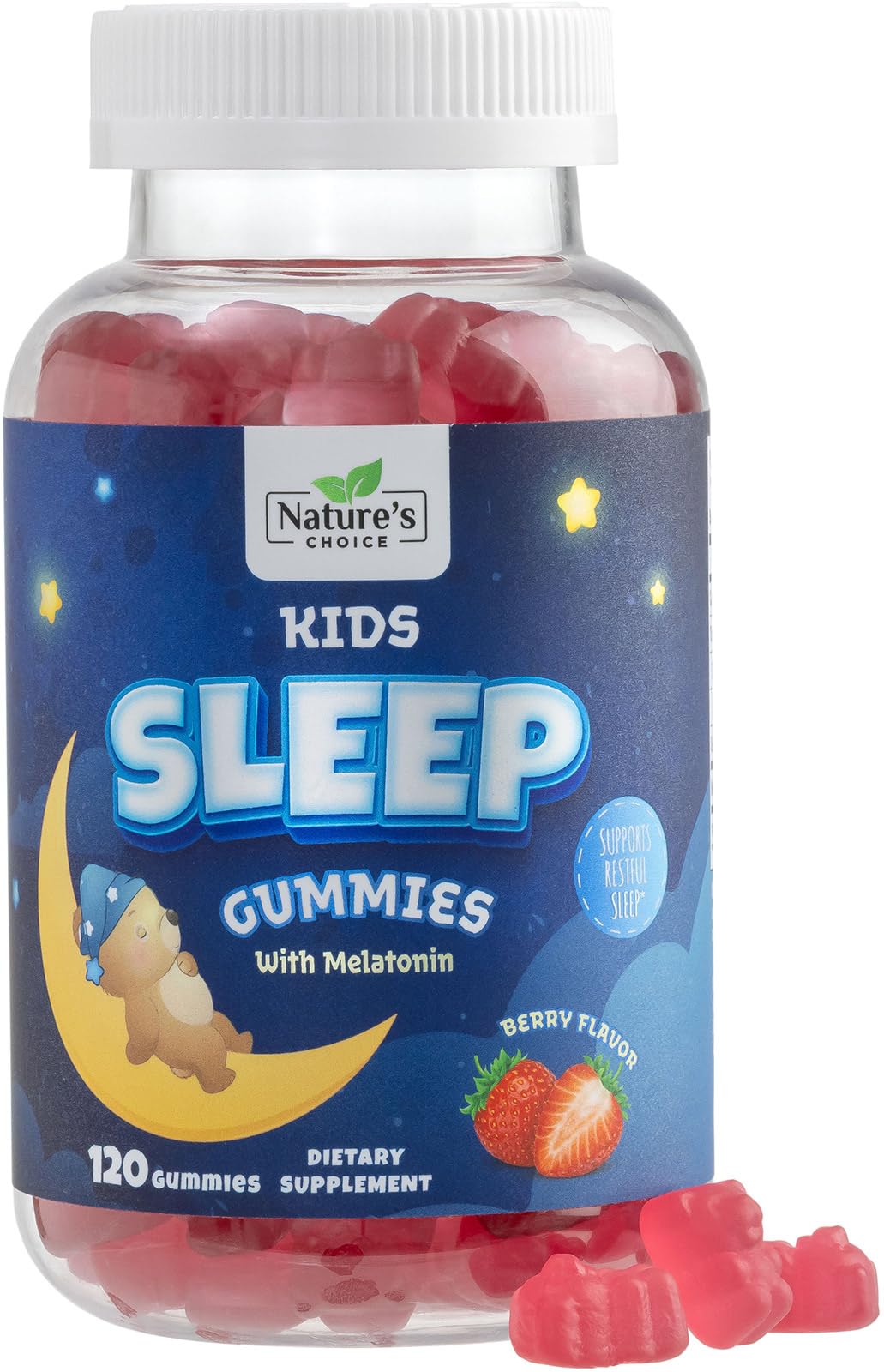 Nature's Choice Kids Melatonin Gummies