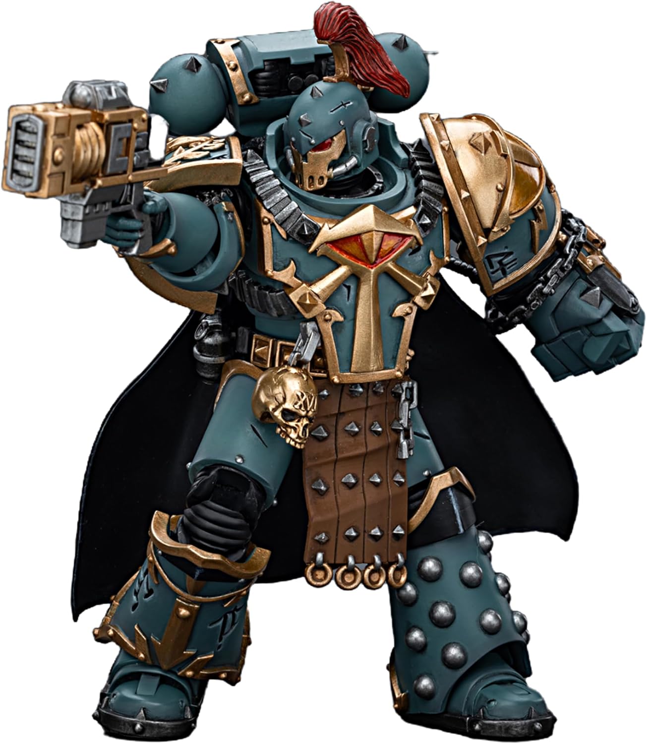 JOYTOY Warhammer 40k The Horus Heresy Sons of Horus Legion Praetor with Power Fist 1/18 Scale Collectible Action Figure