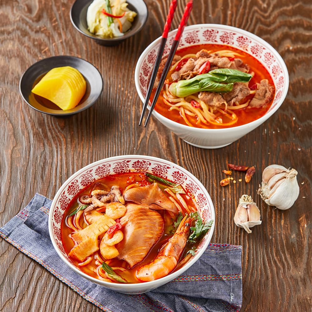 Chung Jung One O'Food Jjampong Seafood Broth Sauce, Korean Chinese Style Spicy Jjambong Flavor Soup Powder, Hot Jjamppong Base, Perfect with Fresh Squid, Shrimp, Clams, Vegetables, Noodles, Rice image 5