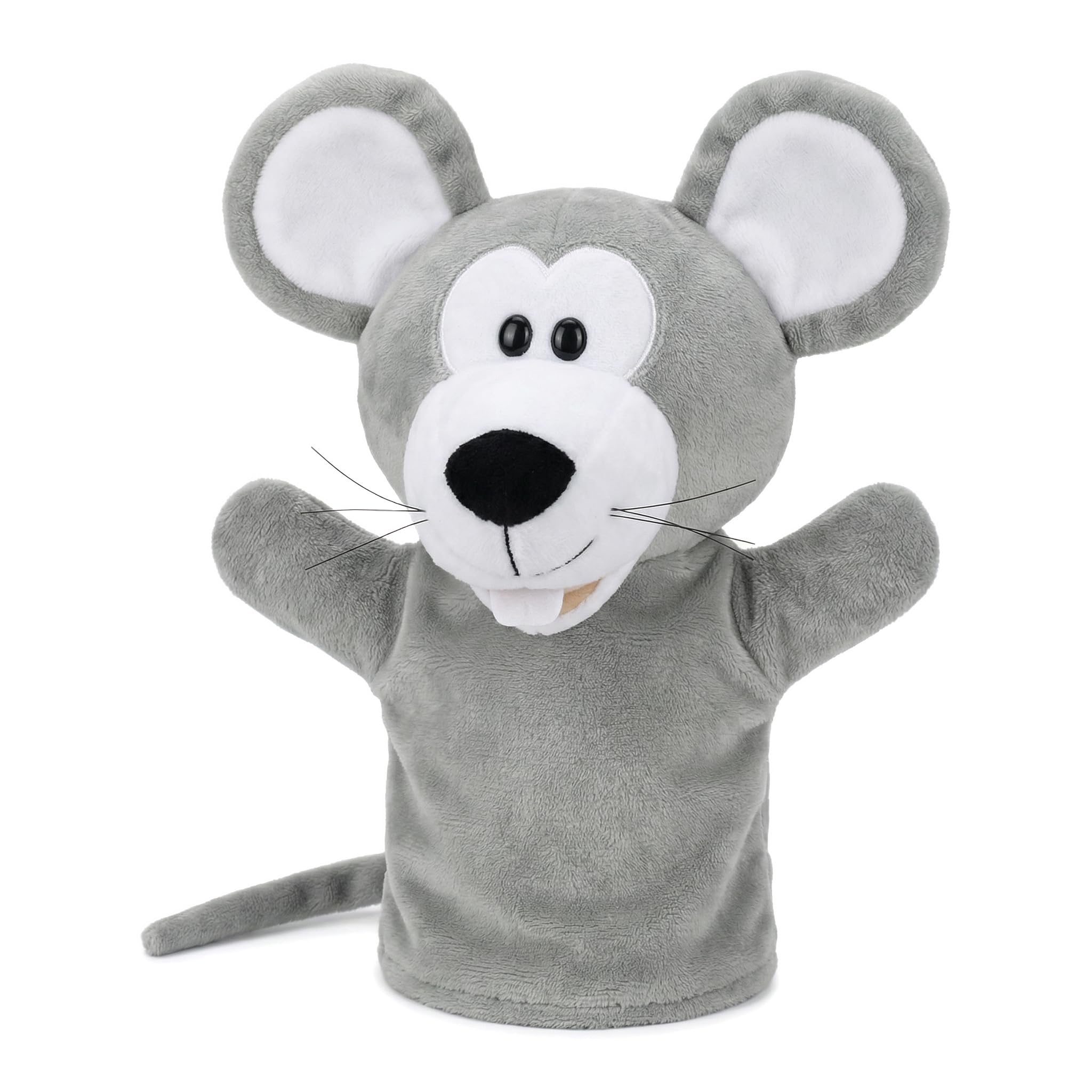 LOMTRATS Animal Hand Puppets for kids,Toddler Includes Wolf Tiger Lion Monkey So on Movable Open Mouths, Perfect for Storytelling,Teaching,Preschool,Birthday Gifts — image 1