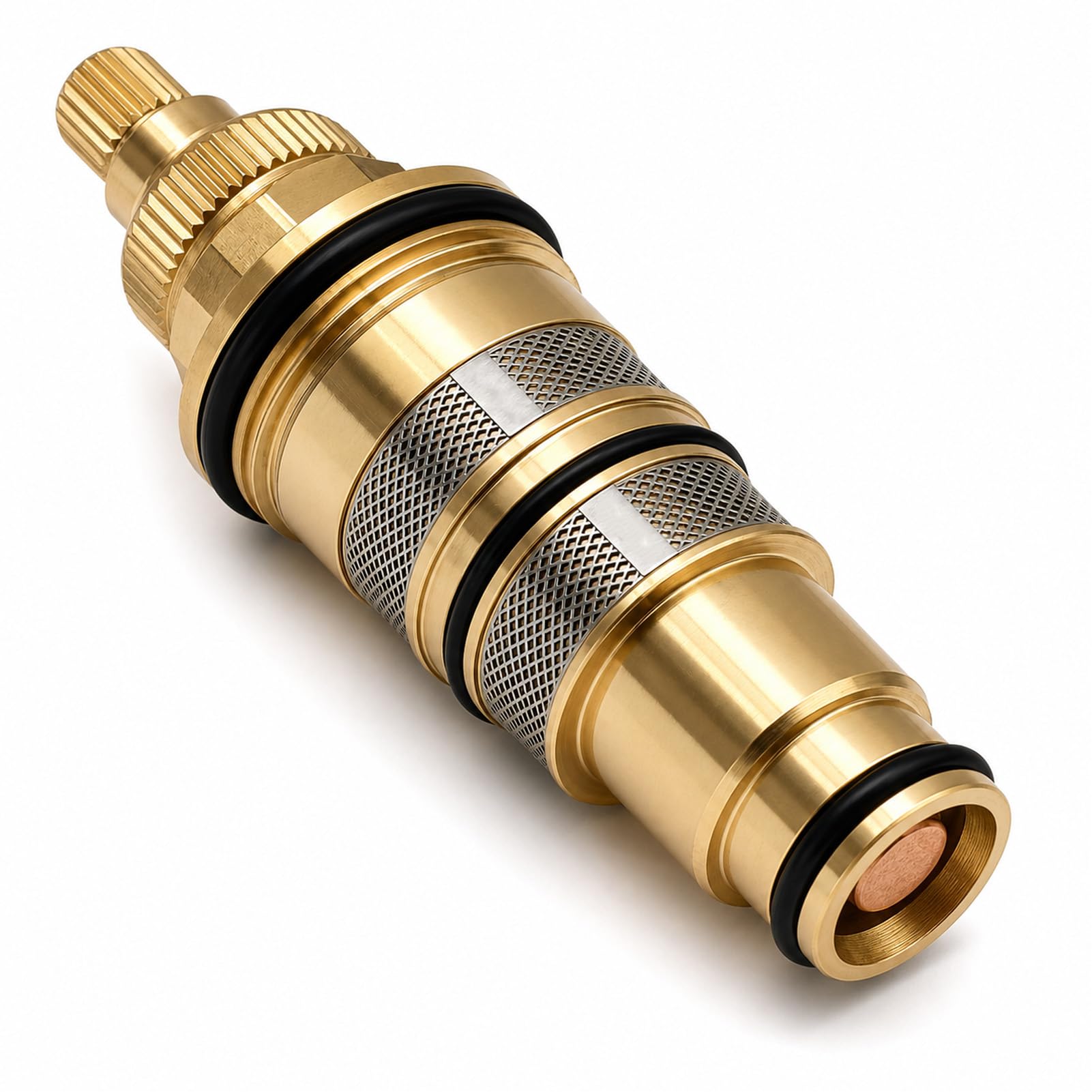 Thermostatic Shower Cartridge Replacement Brass Valve Core Mixer Tap Valve