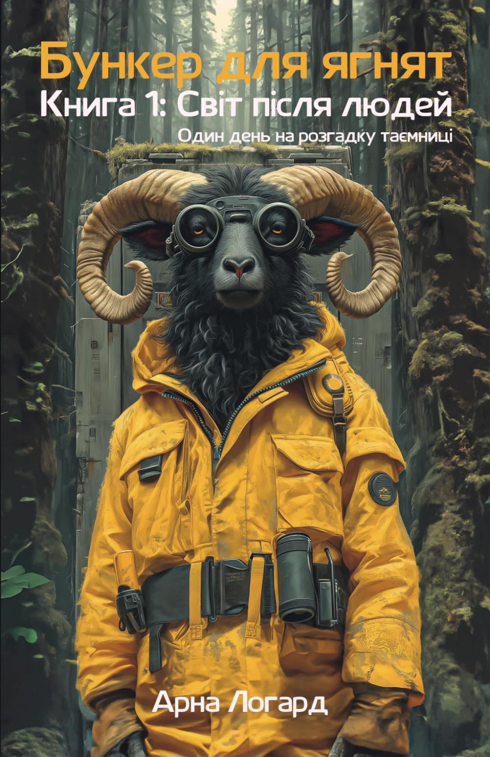 Бункер для ягнят: Світ після людей. Один день на розгадку таємниці: Книга українською мовою для підлітків та дорослих, book in Ukrainian for teenagers