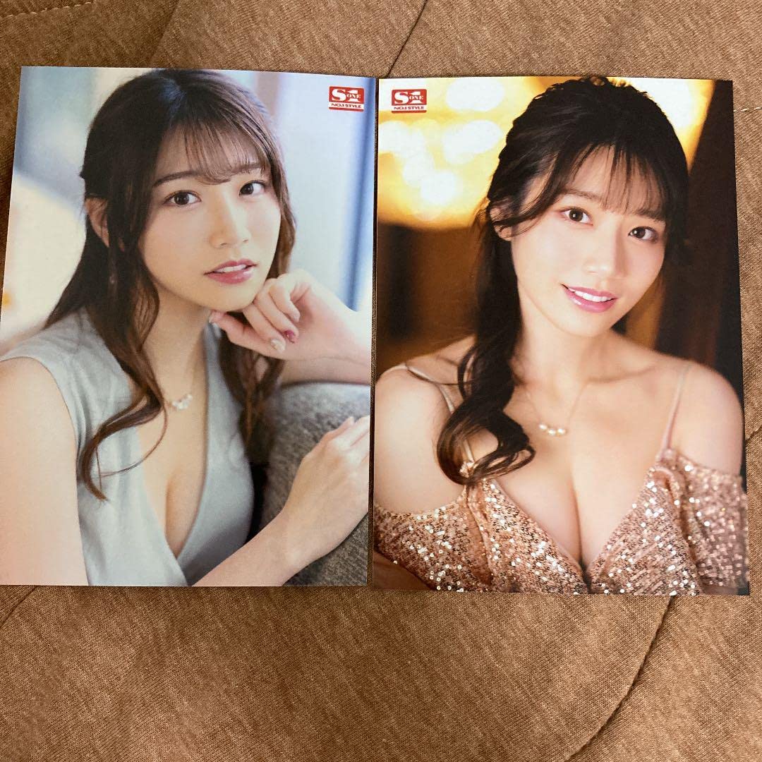 河北彩伽Lサイズ写真34枚セット（2018年4月〜2023年12月までのパケ）