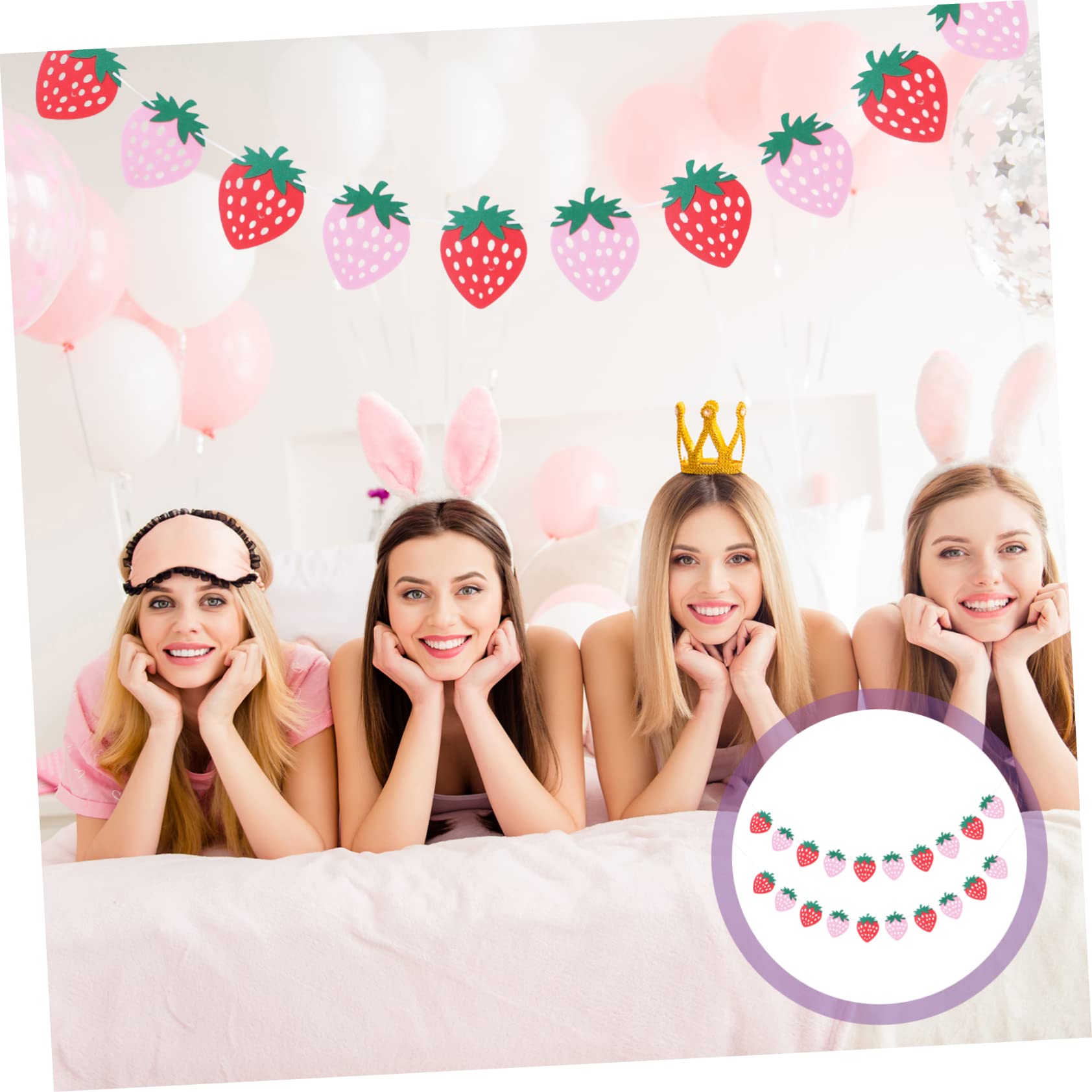UPKOCH 8juegos Guirnalda De Para Cumpleaños De Pancartas Colgantes De Cumpleaños Decoración De Fiesta Infantil Banderines De Fieltro Para Celebraciones