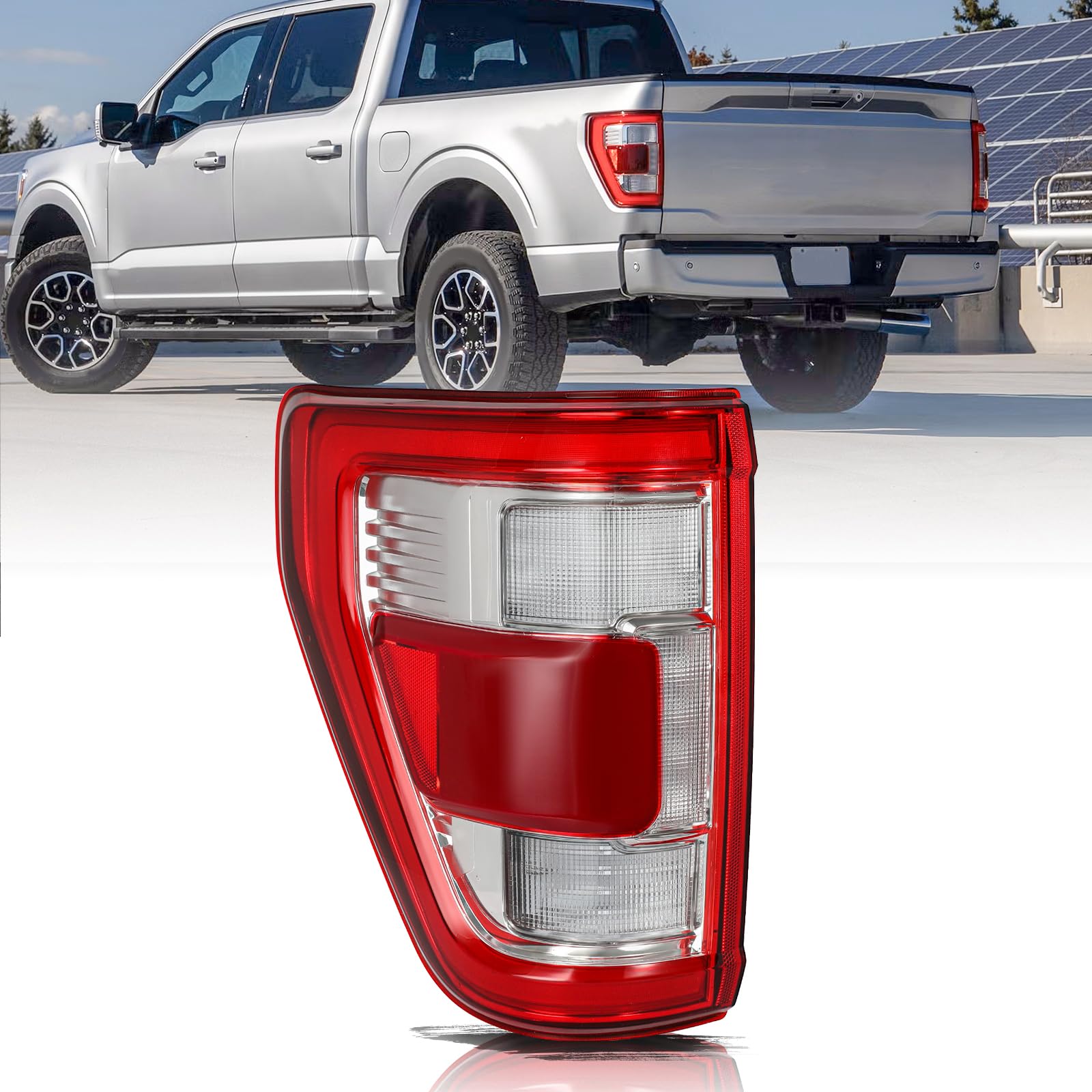 Aosky LED Tail Light Assembly for 2021-23 Ford F150
