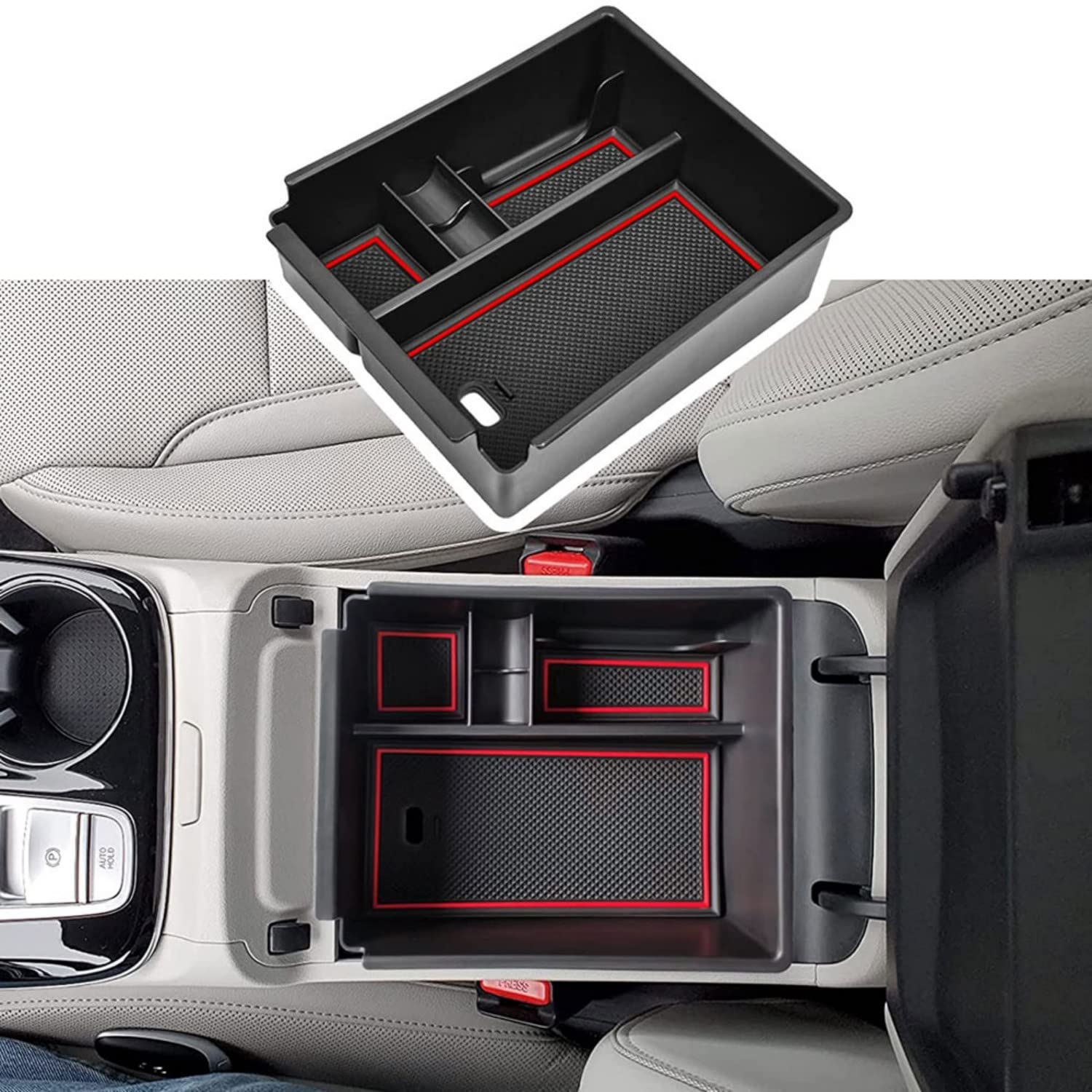 Accoudoir Central Tucson N Line Organiseur Rangement Hyundai Tucson NX4 2022-2024 - Bleu