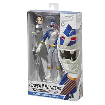 サイバーフォース Ballistic 限定コレクターズ 15インチ フィギュア Power Rangers Lightning Collection WILD FORCE LUNAR WOLF
