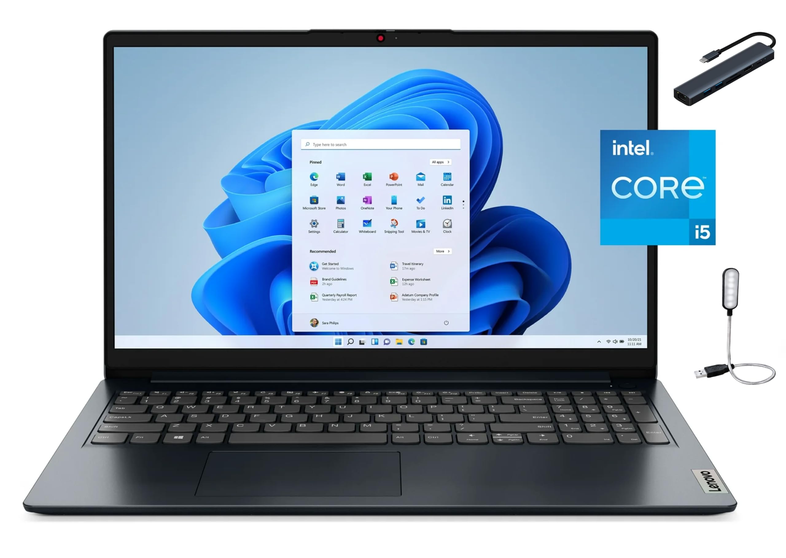 Amazon.com: Lenovo IdeaPad 1i 15.6 inch FHD Laptop, Intel Core i5