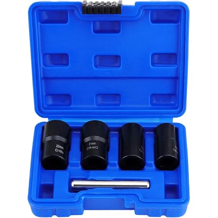 Set 13 Douilles Extracteurs Boulons CCLIFE Cr-Mo 8-19mm 3/8" - Pour Vis Et Écrous Endommagés