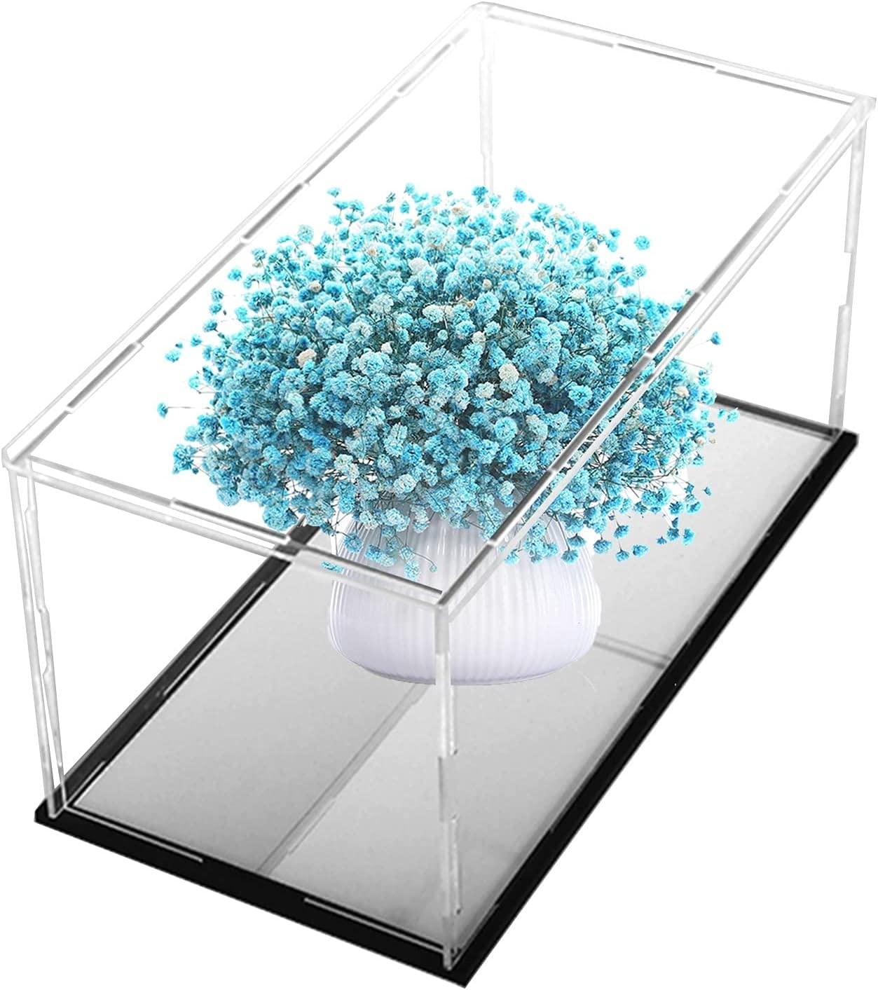 Transparente Estantes Acrílico Vitrina De Vitrina De Acrílico, Cubierta A Prueba De Polvo De Exhibición De Coleccionables Extraíbles, Caja Organizadora De Protección De Almacenamiento For Muñecas De