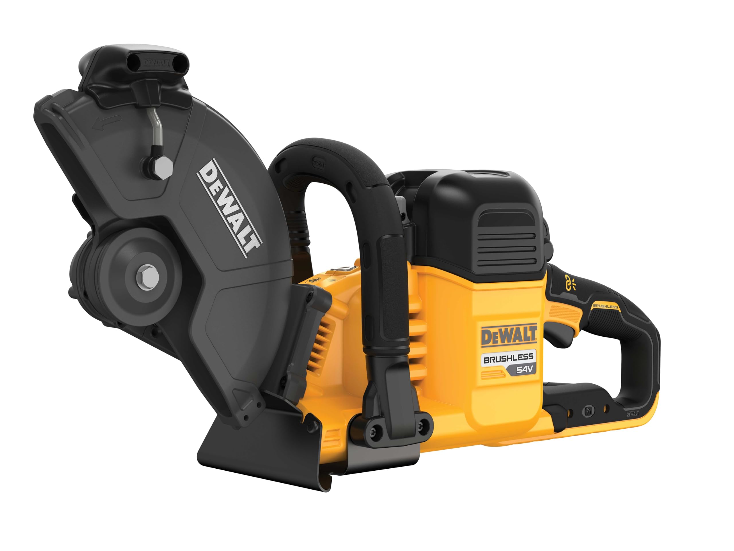 DeWALT DCS691N Cordless Cut-​Off Saw for Plasters, Brick, Concrete etc. 230 mm Disc Diameter, 54 V Flexvolt