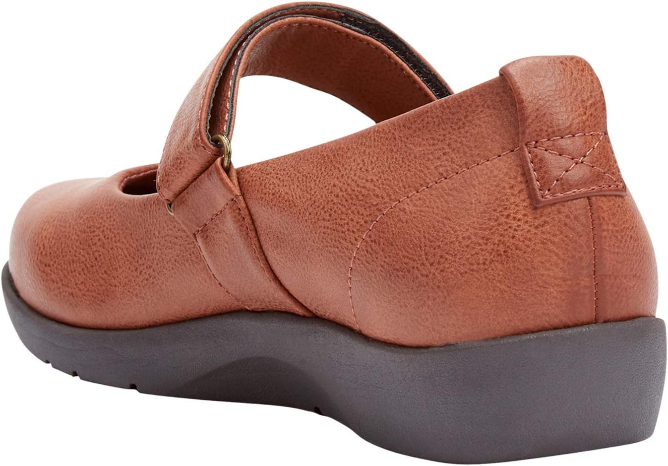 ComfortviewWomen's Wide Width The Carla Mary Jane Flat