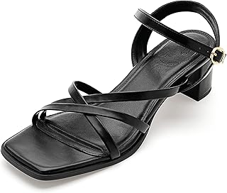 symbol premium Women's 'Desk to Dinner' Open Toe Sandals (Ortholite Insole|Stylish Heels)-picture-14