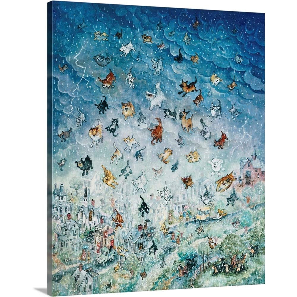 Raining Cats and Dogs 未開封BOX Amazon.com: CANVAS ON DEMAND Raining Cats and Dogs Canvas