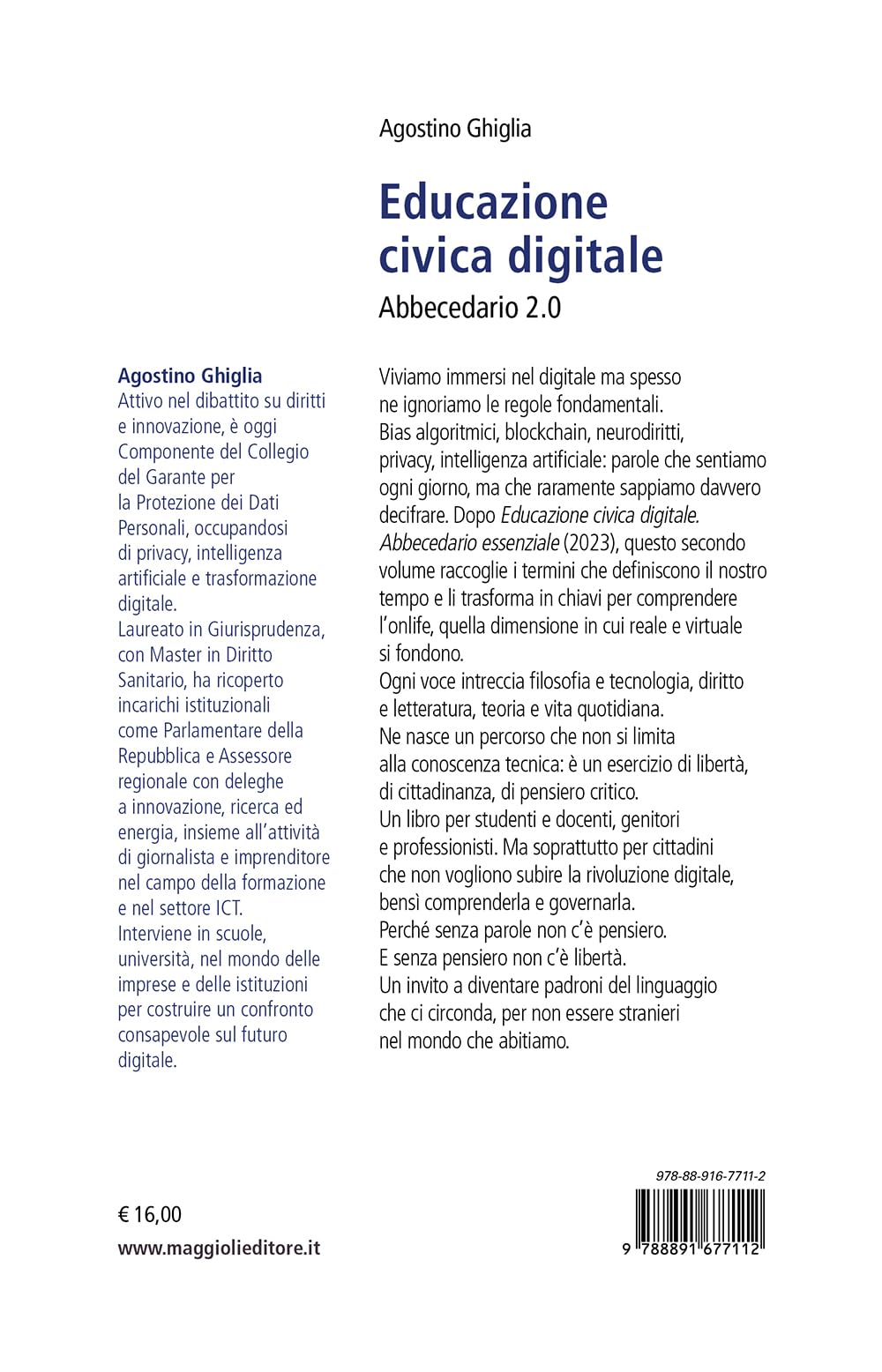 Educazione civica digitale. Abbecedario 2.0
