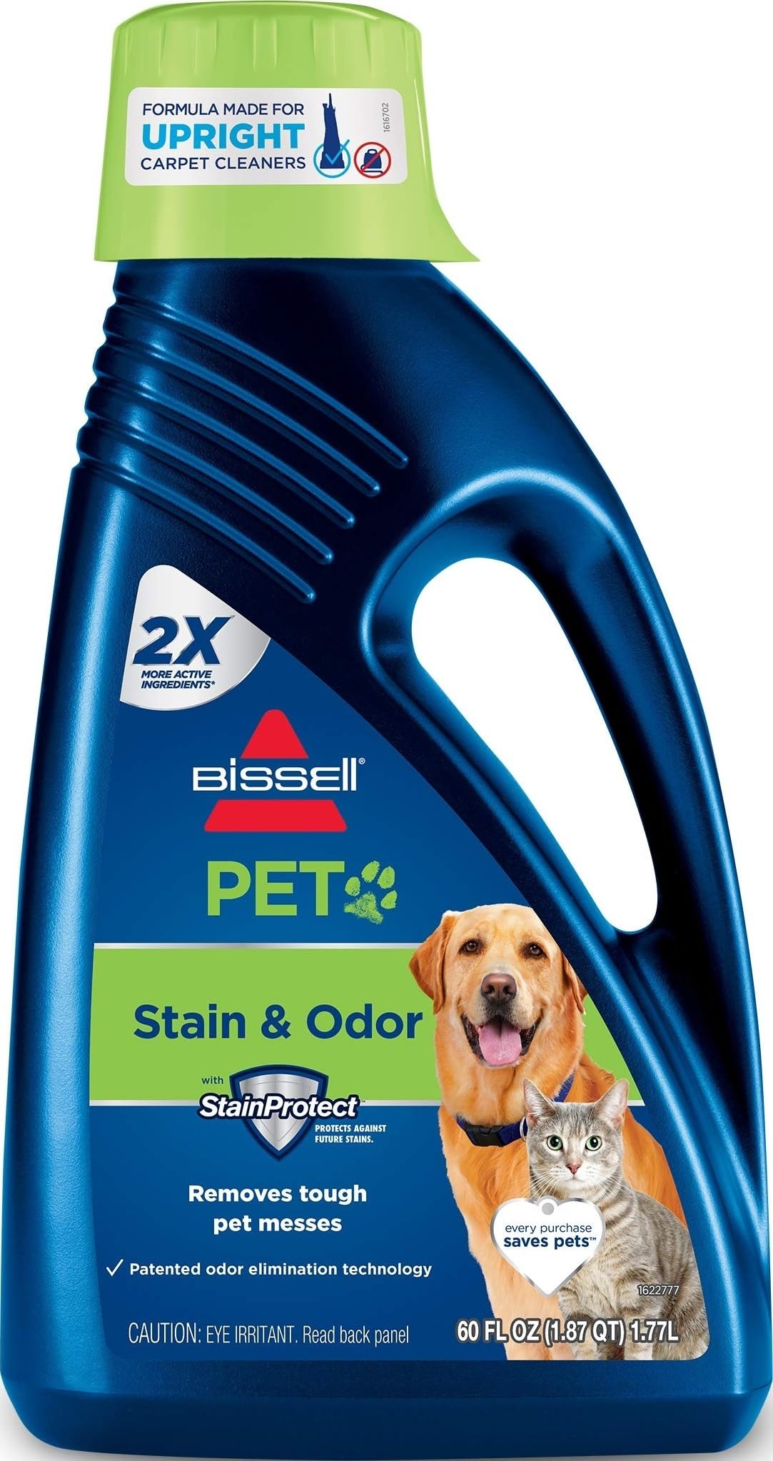 Bissell Lot de 2 paquets de teinture et odeurs pour animal domestique 60 g 60-Ounce n/a