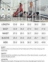 Vista 6 de MRIGNT Paquete de 2 camisetas térmicas de capa base para mujer, camiseta cómoda para mujer