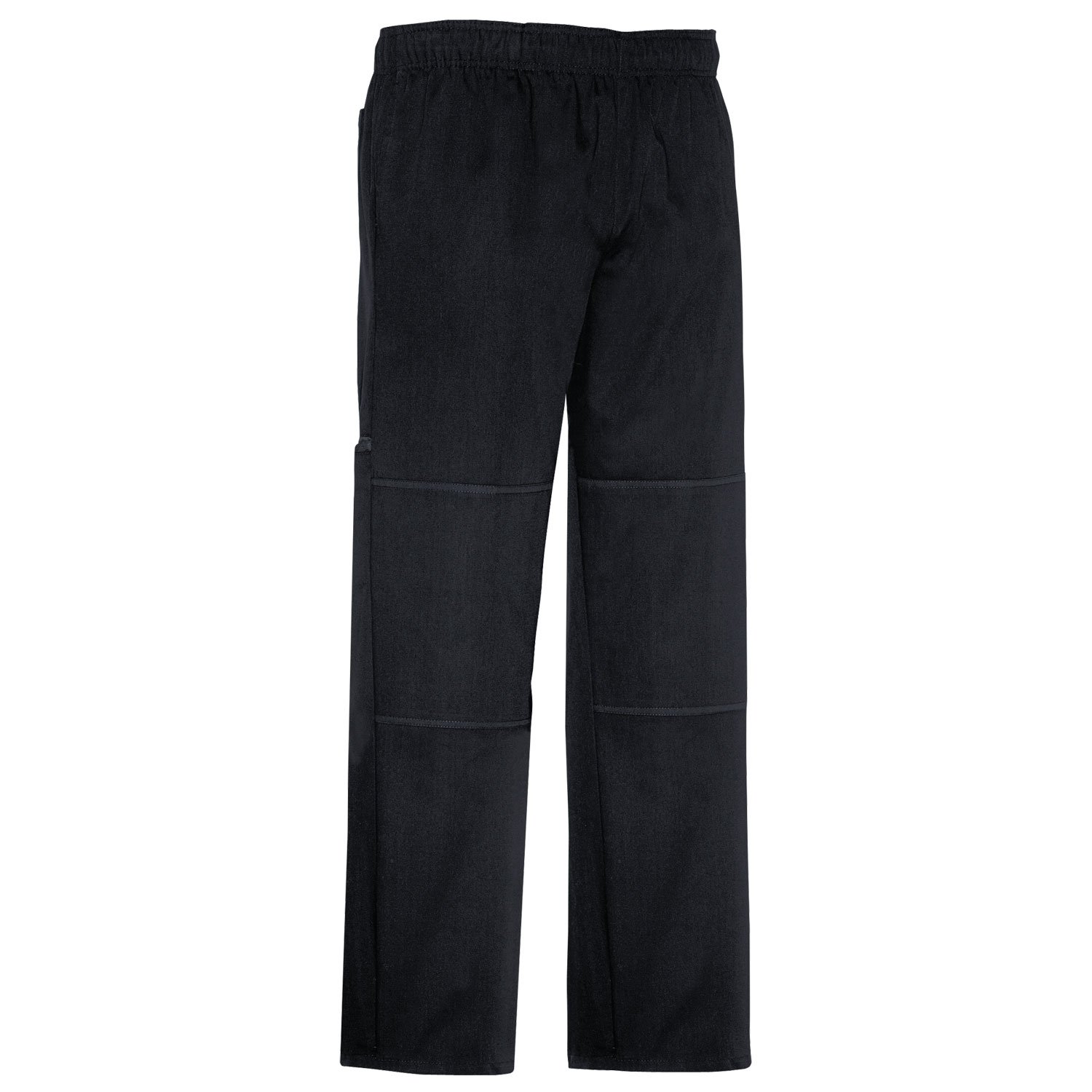 Chef Code Men's Double Knee Baggy Chef Pant (Black, 5XL)