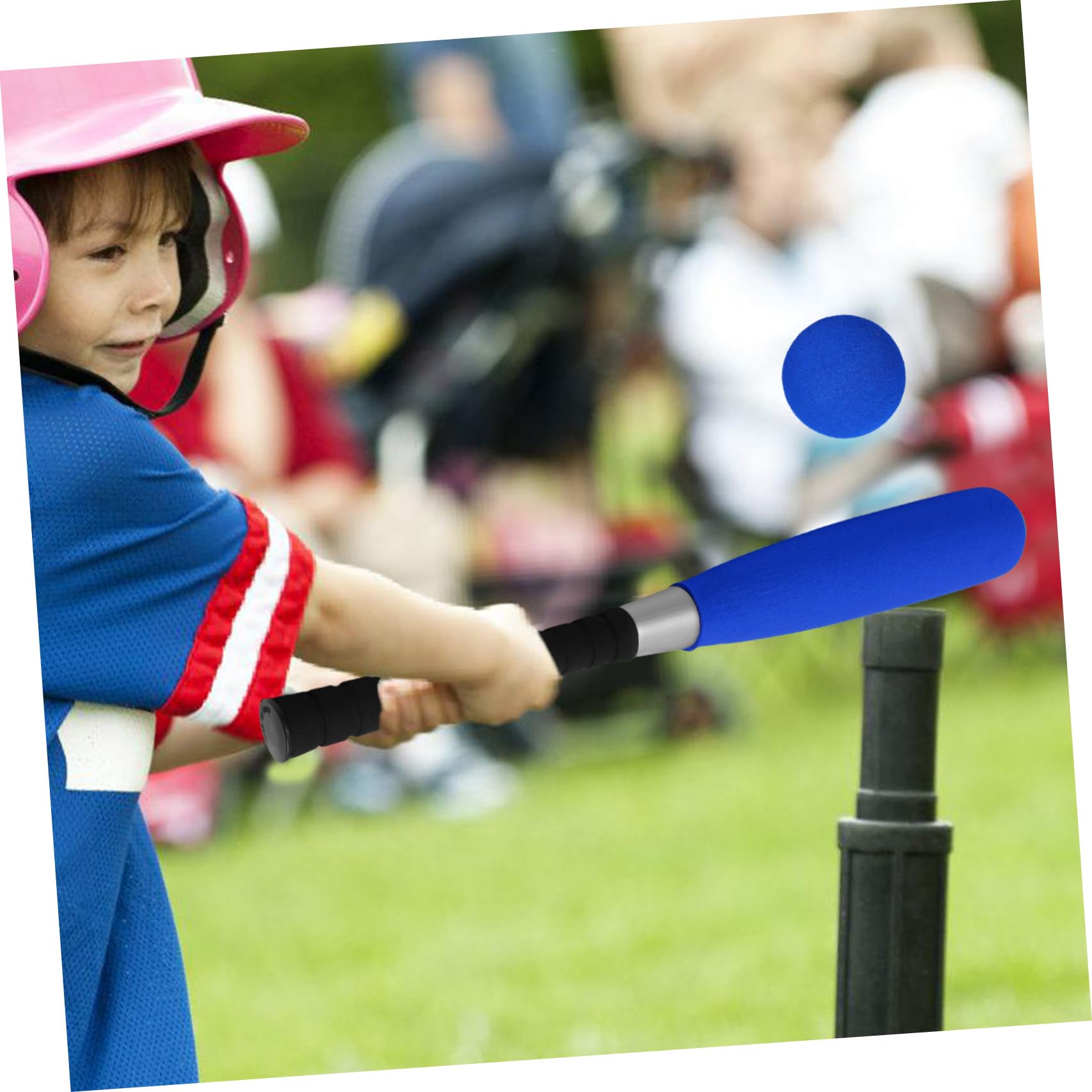 Kit da Baseball per Ragazzo Ragazza Palla Morbida Mazza Ergonomica per Allenamento Sicuro all Aperto Interno Giochi Sportivi per Sviluppare Coordinazione e Divertimento