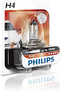 Philips 12569RAB1 Scheinwerferlampe H4 Rally, 1-er Set Blister