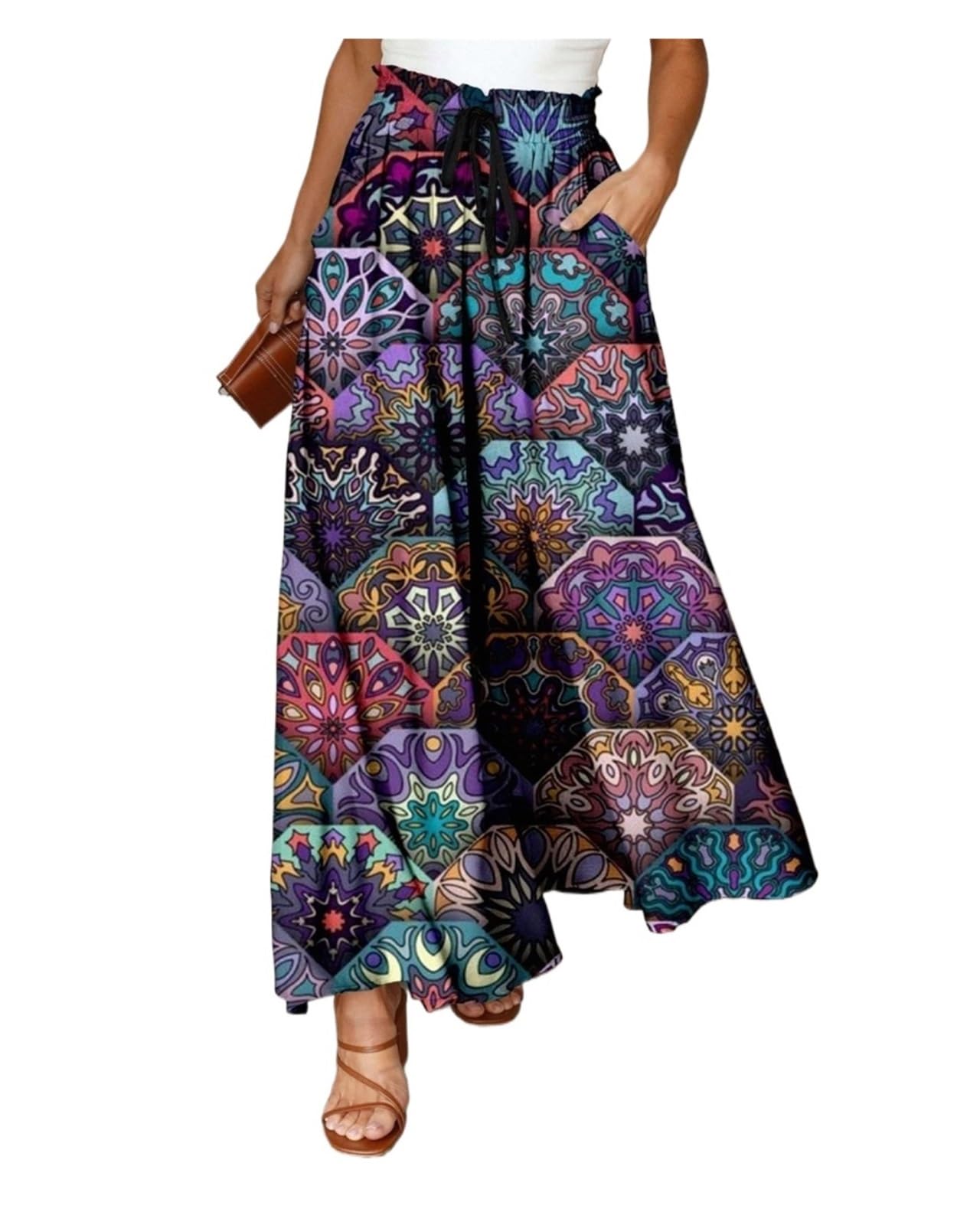 Jupe longue bohème fluide pour sublimer votre silhouette sans serrer la taille