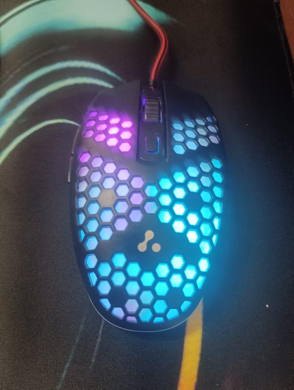Amazon.in: Buy Ambrane Honeycomb Design Wired Gaming Mouse with 6 ...