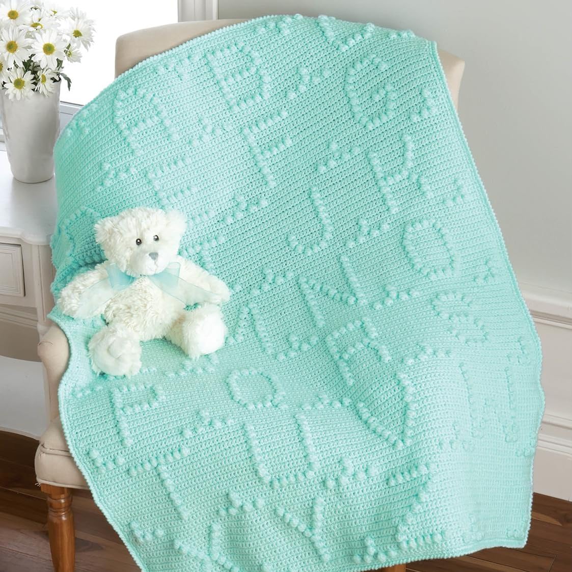 Leisure Arts LEA Terrific To Touch Baby Afghans - Image 4