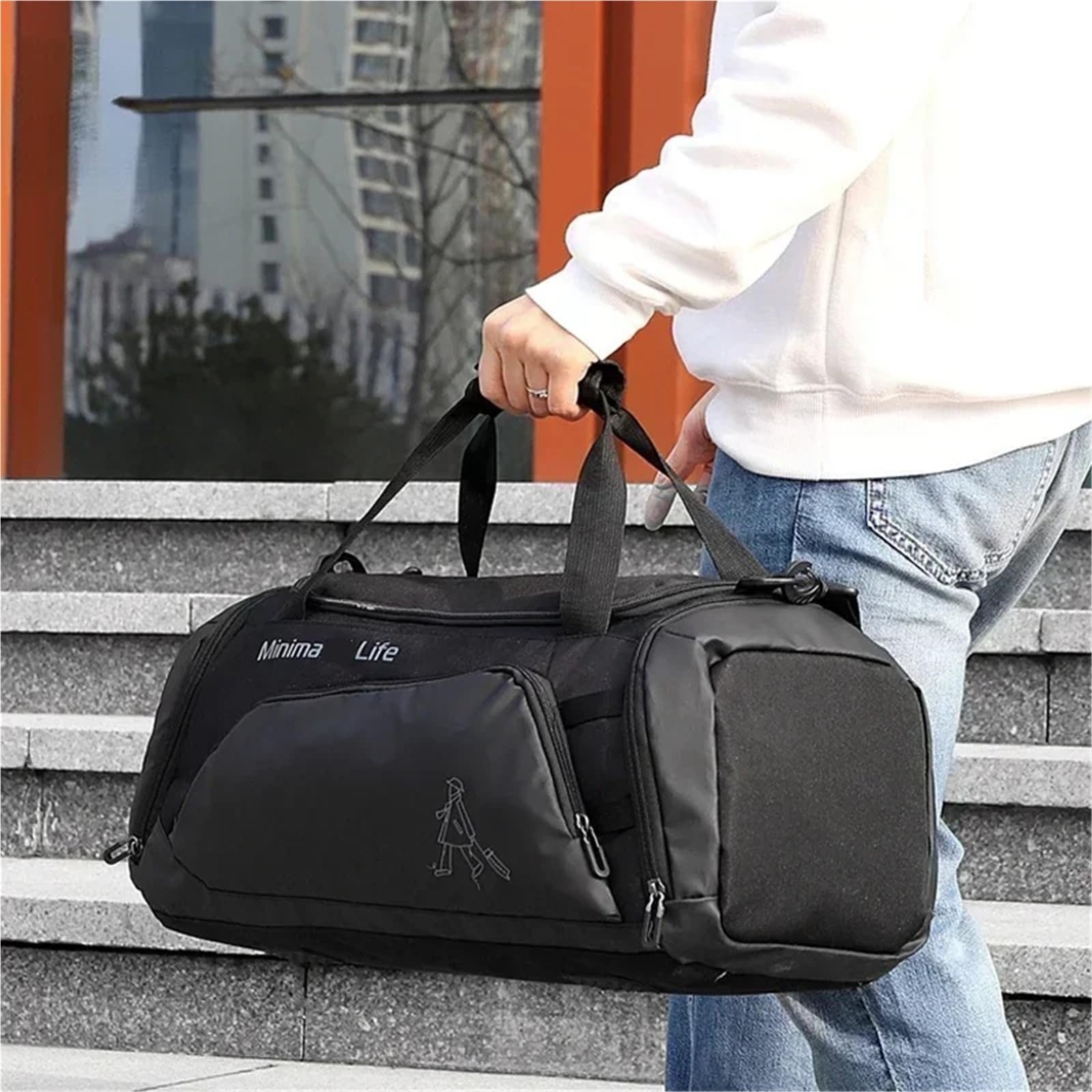 Borsa sportiva Borsa da palestra Borsa da allenamento impermeabile Borse da fitness Durevole Borsa multifunzionale Outdoor Sport Nuoto Tote