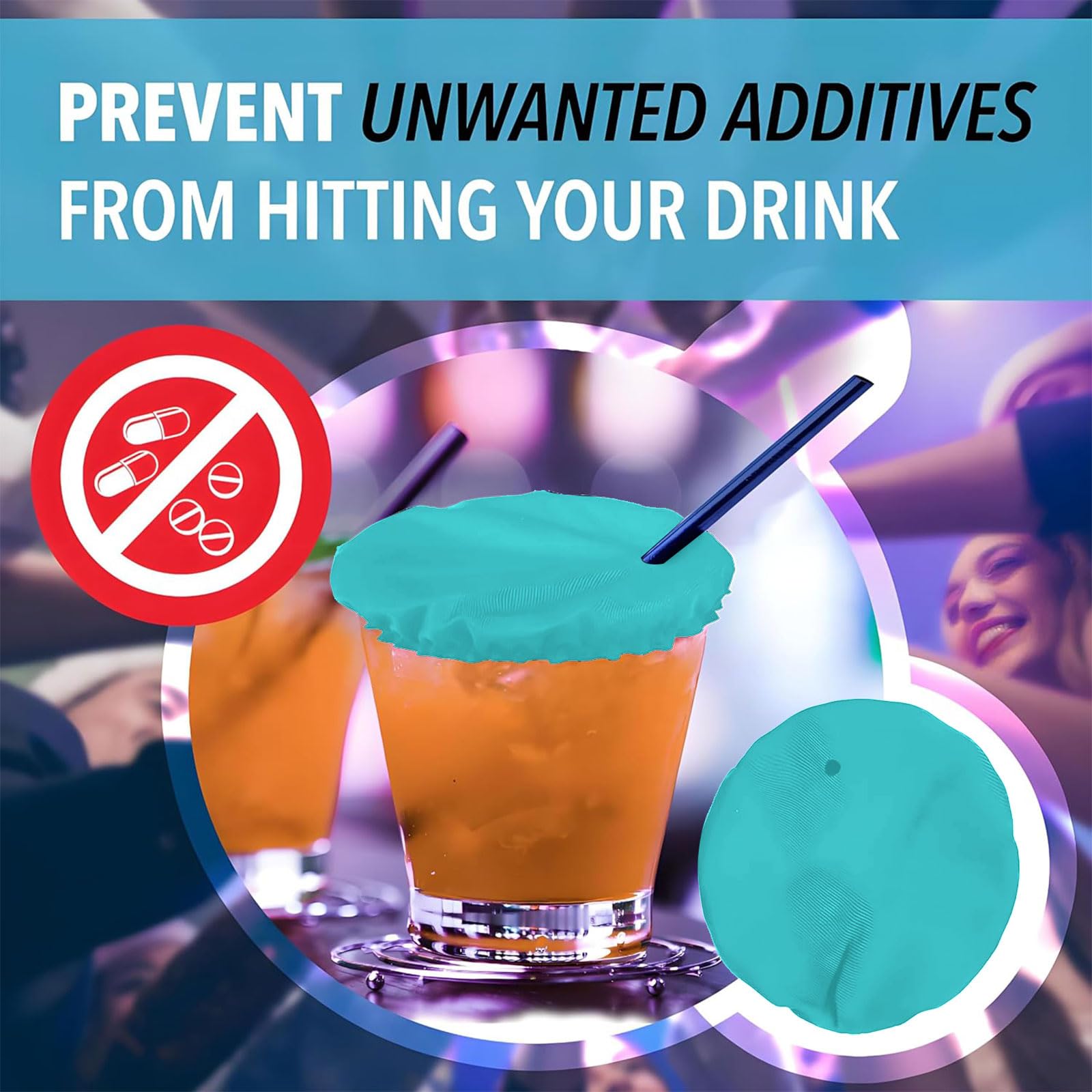 6-Pack Drink Covers Anti Spike - Image 4