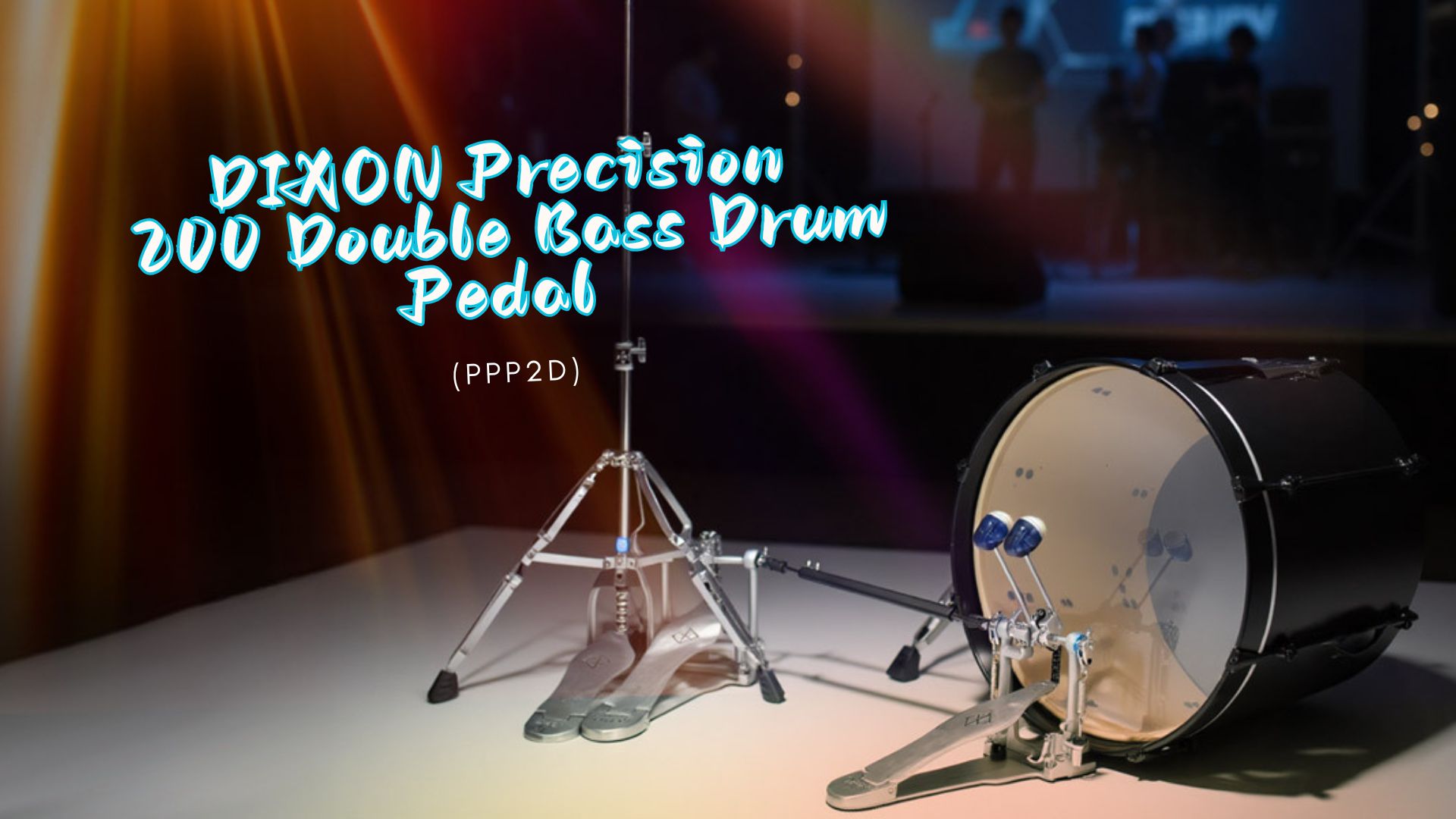 Amazon.com: DIXON Precision 200 Double Bass Drum Pedal (PPP2D