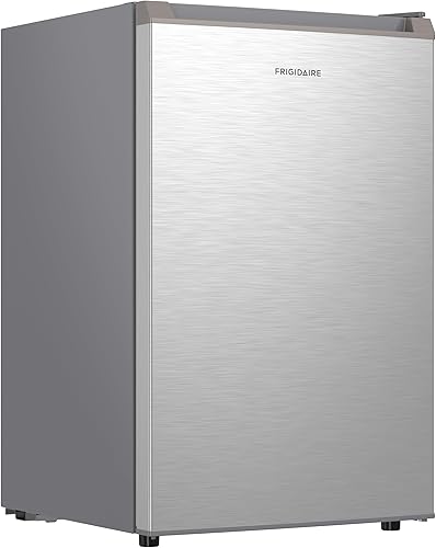 Frigidaire Mini refrigerador, compartimento compacto para congelador, control de termostato ajustable, puerta reversible, serie contemporánea, 4.5
