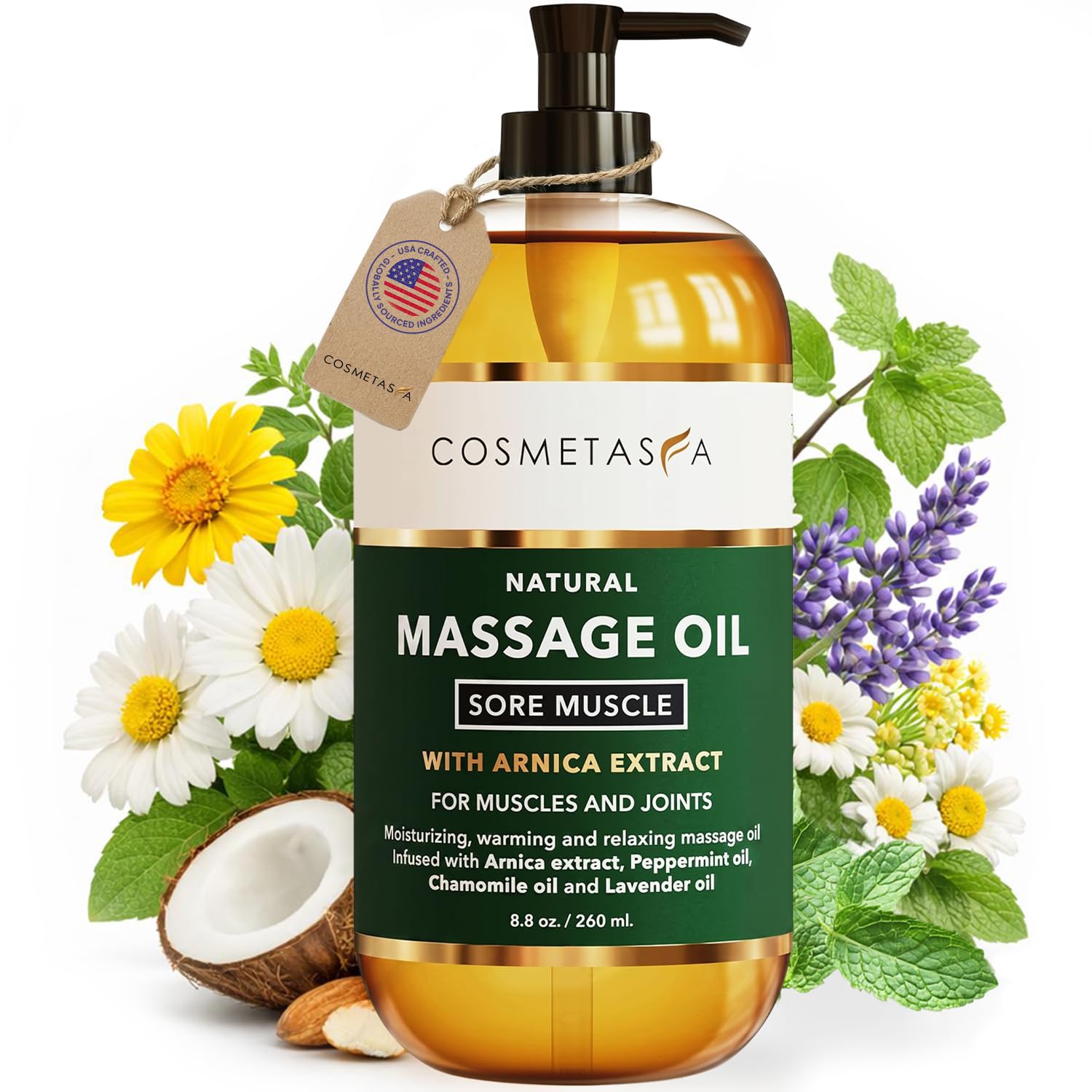 Cosmetasa Sore Muscle Massage Oil