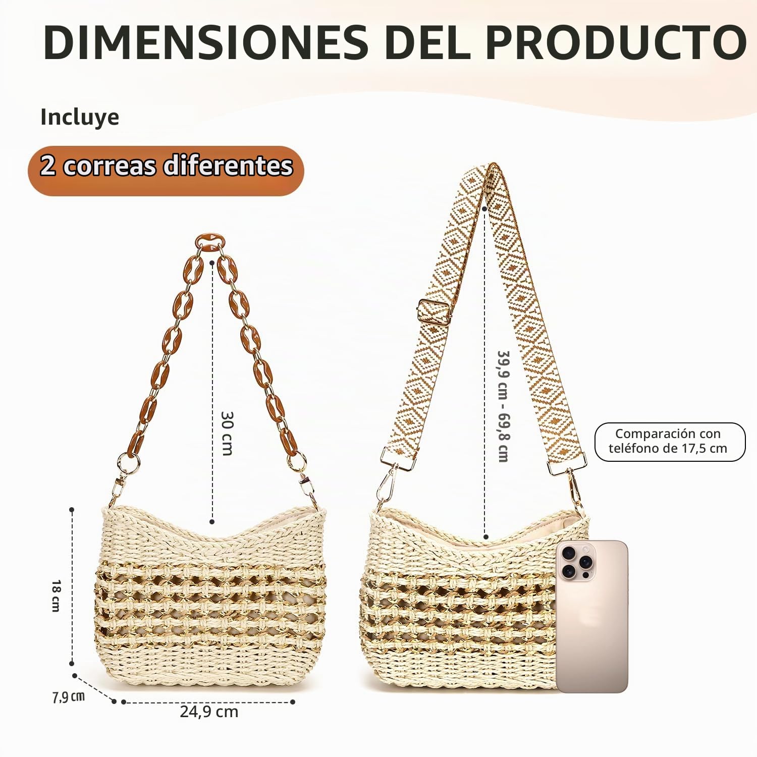 Herald 230305m - Bolso cruzado Mujer