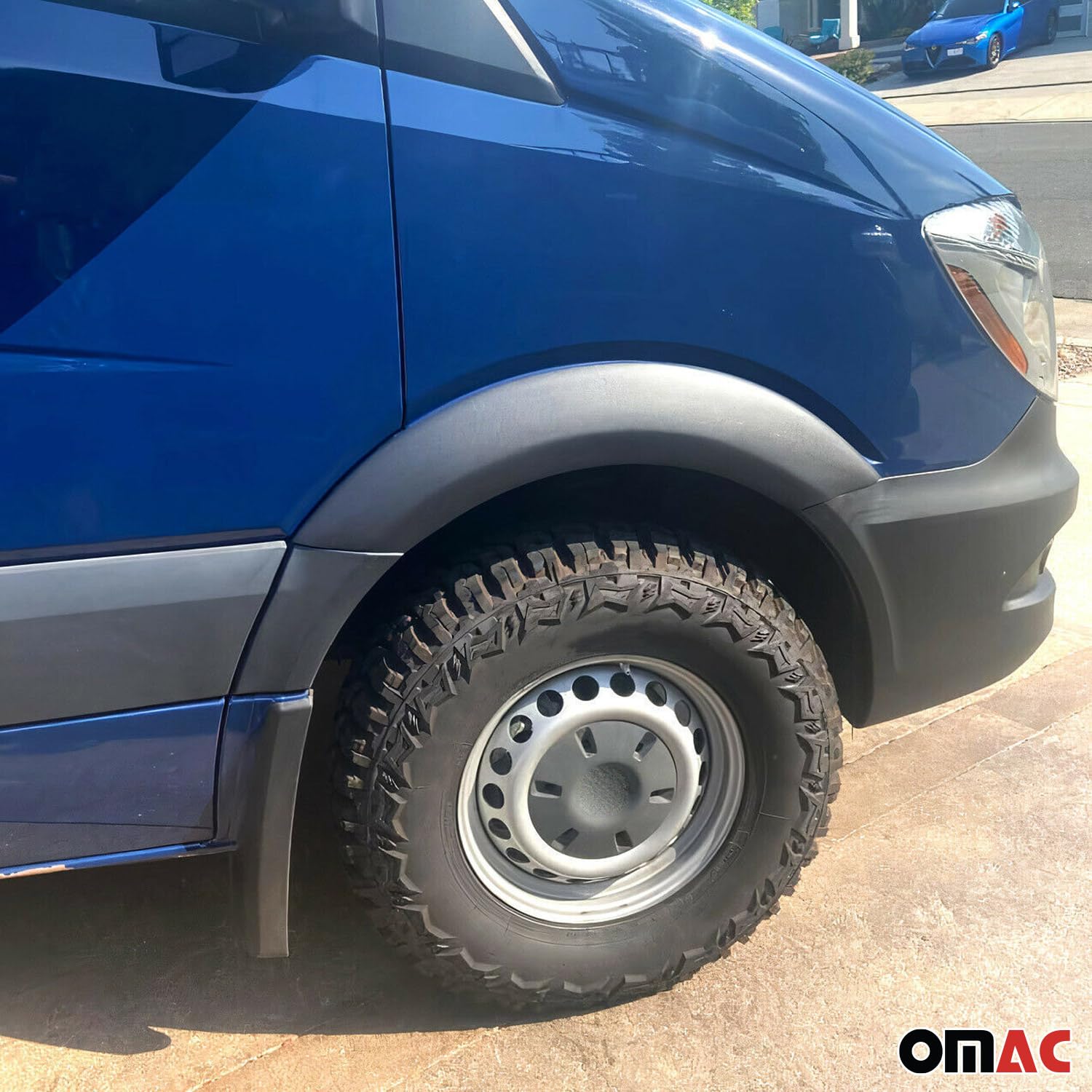 Kotflügel Für Mercedes Sprinter W906 2006-2017 - Vorderrad Spritzschutz Klappen Schwarz