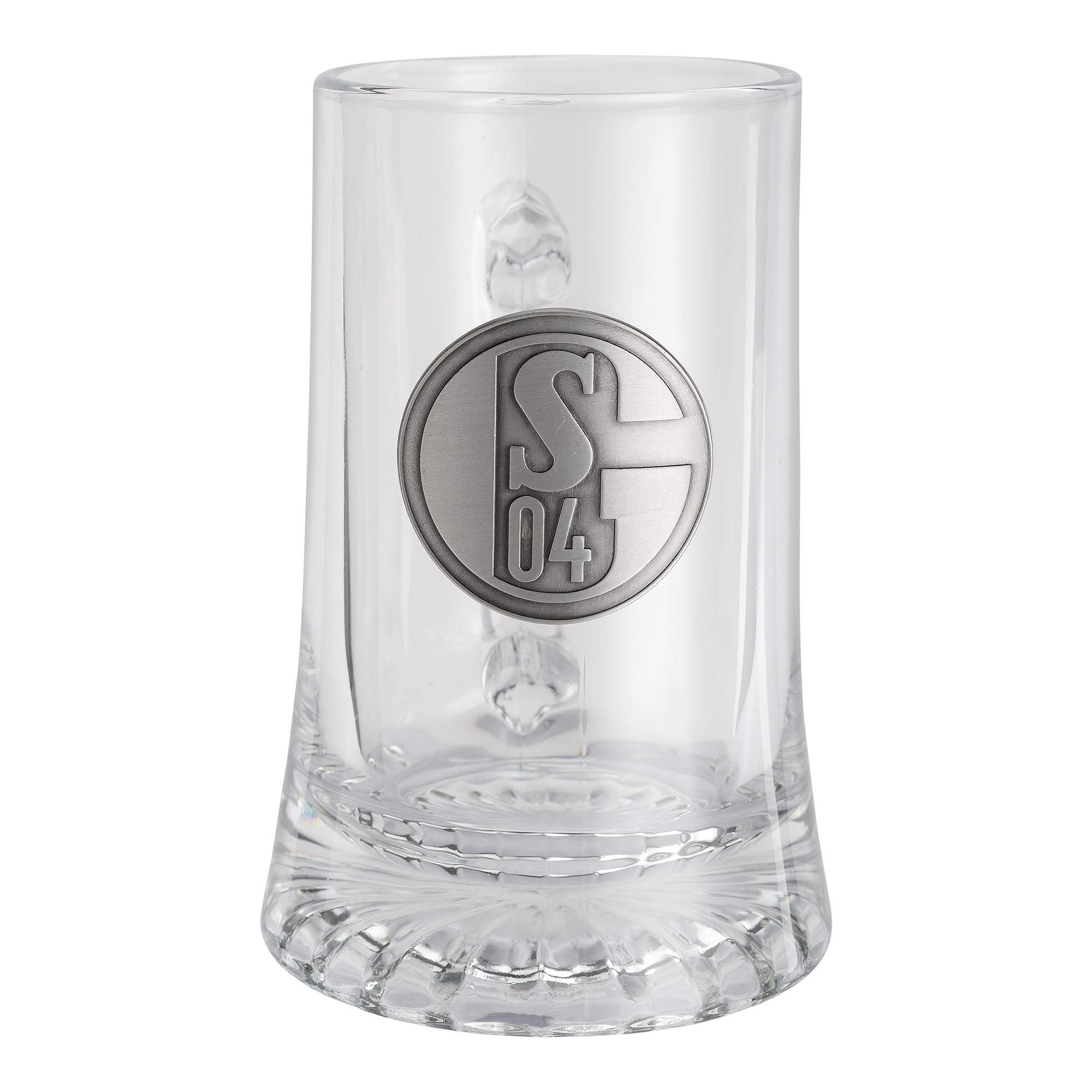 Schalke 04 S04 Bierkrug Logo Metall - STCK