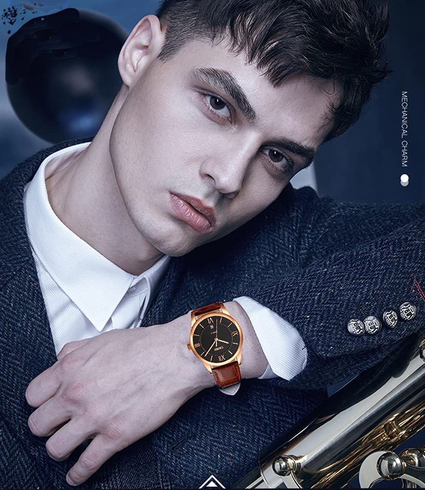 Orologio da polso da uomo, classico, elegante, sportivo, alla