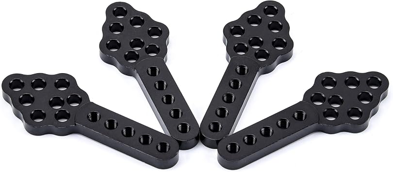CNC Metal RC Car Shock Absorber Mount Adjust Height Angle Stand for Axial SCX10 90046 D90 D110 RC Crawler Car