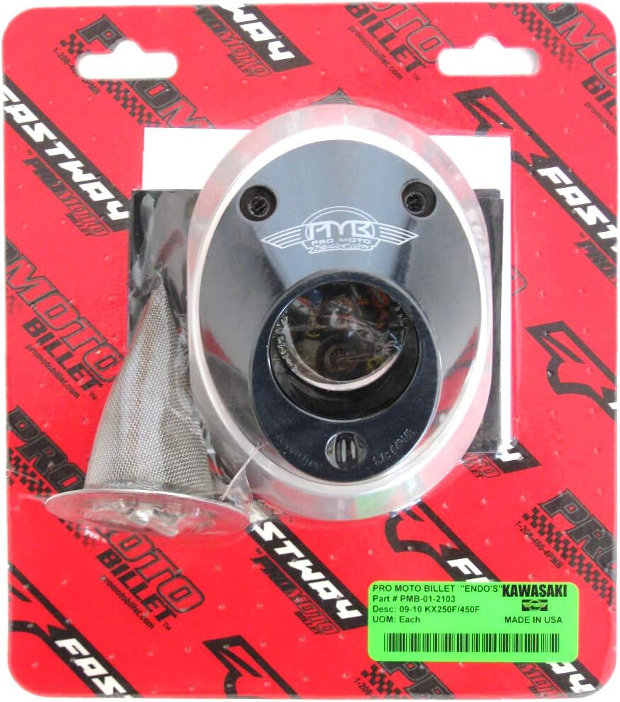 Pro Moto Billet Spark Arrestor End Cap - Fits: Kawasaki KX250F 2009-2010