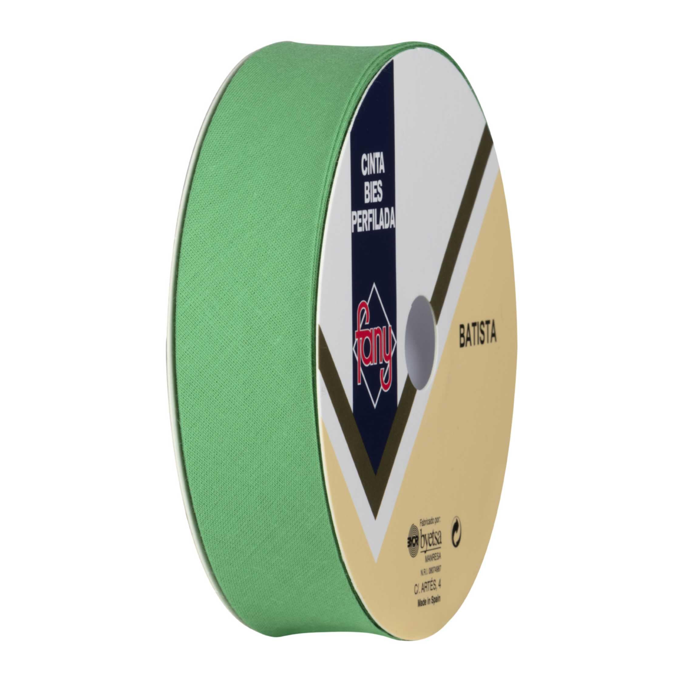 Discover Lifestyle & Fashion Fabrics Bias Binding Tape Polycotton Poly Cotton Sewing Piping Bunting Decorative Trim Edging Hemming Huge Colour Range | 18mm Wide (25 Metre Roll, Fern Green)