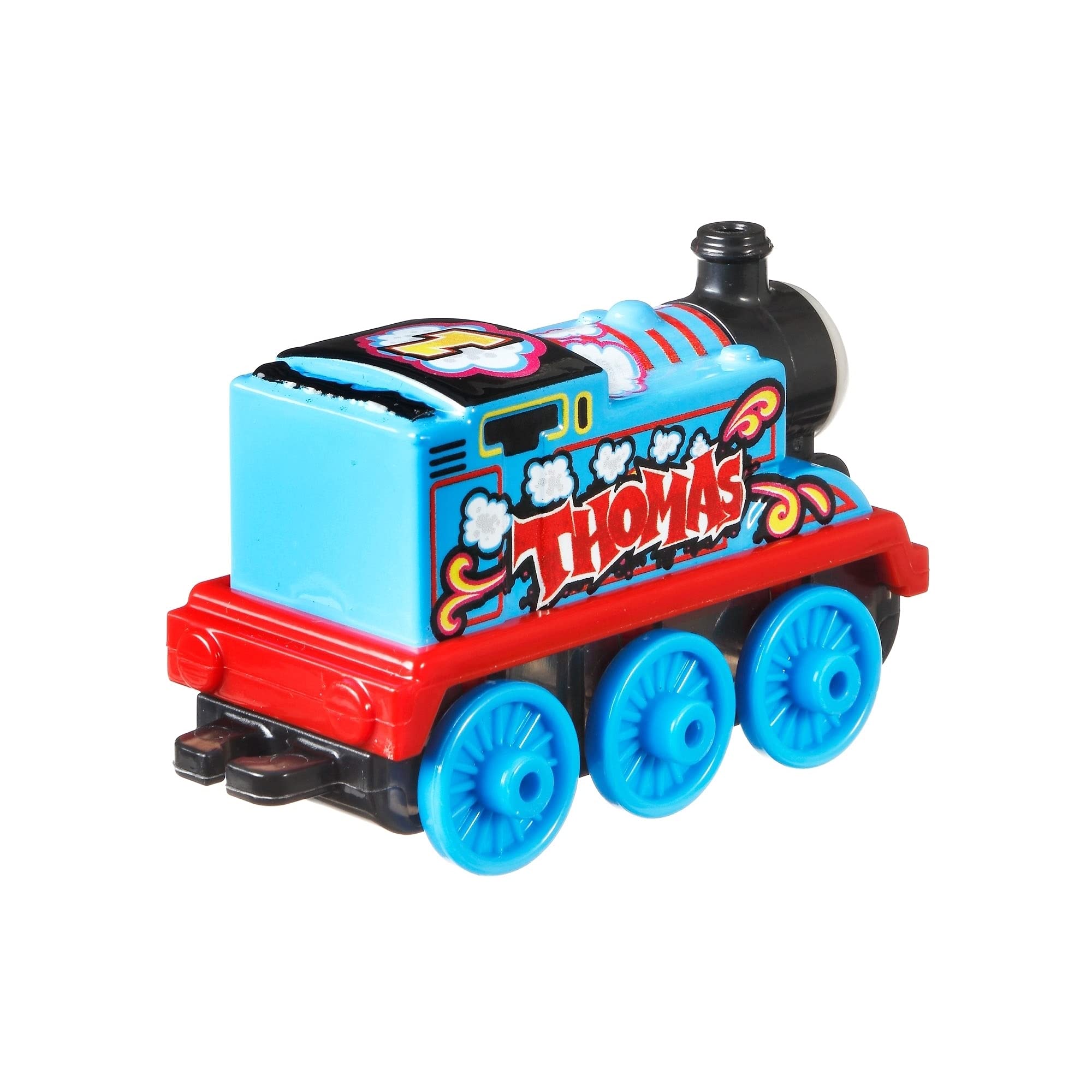 Thomas & Friends Trackmaster - Piccolo motore in metallo, motivo: graffiti Thomas