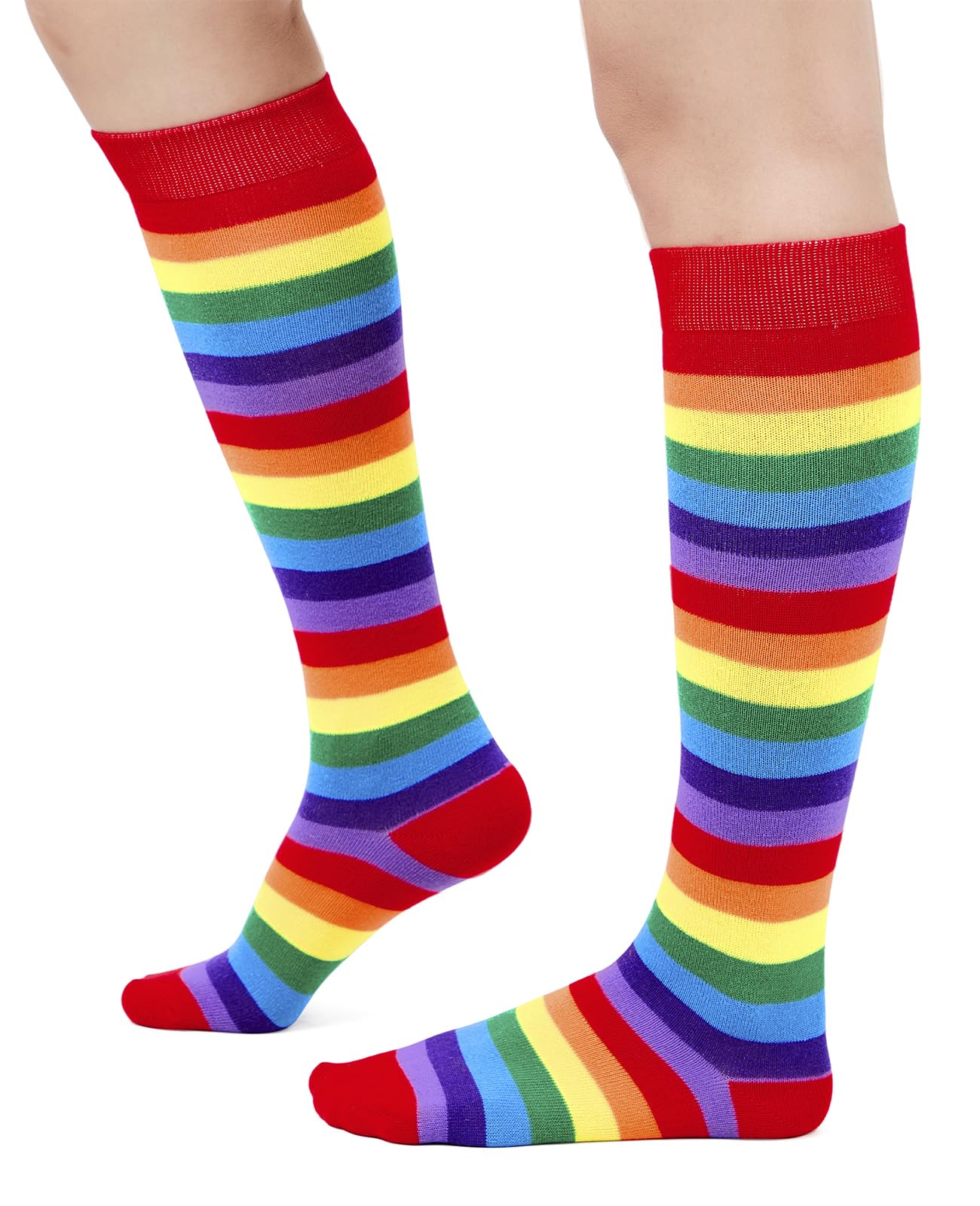 American Trends Women's Knee High Socks, Novelty Holiday Tube Socks