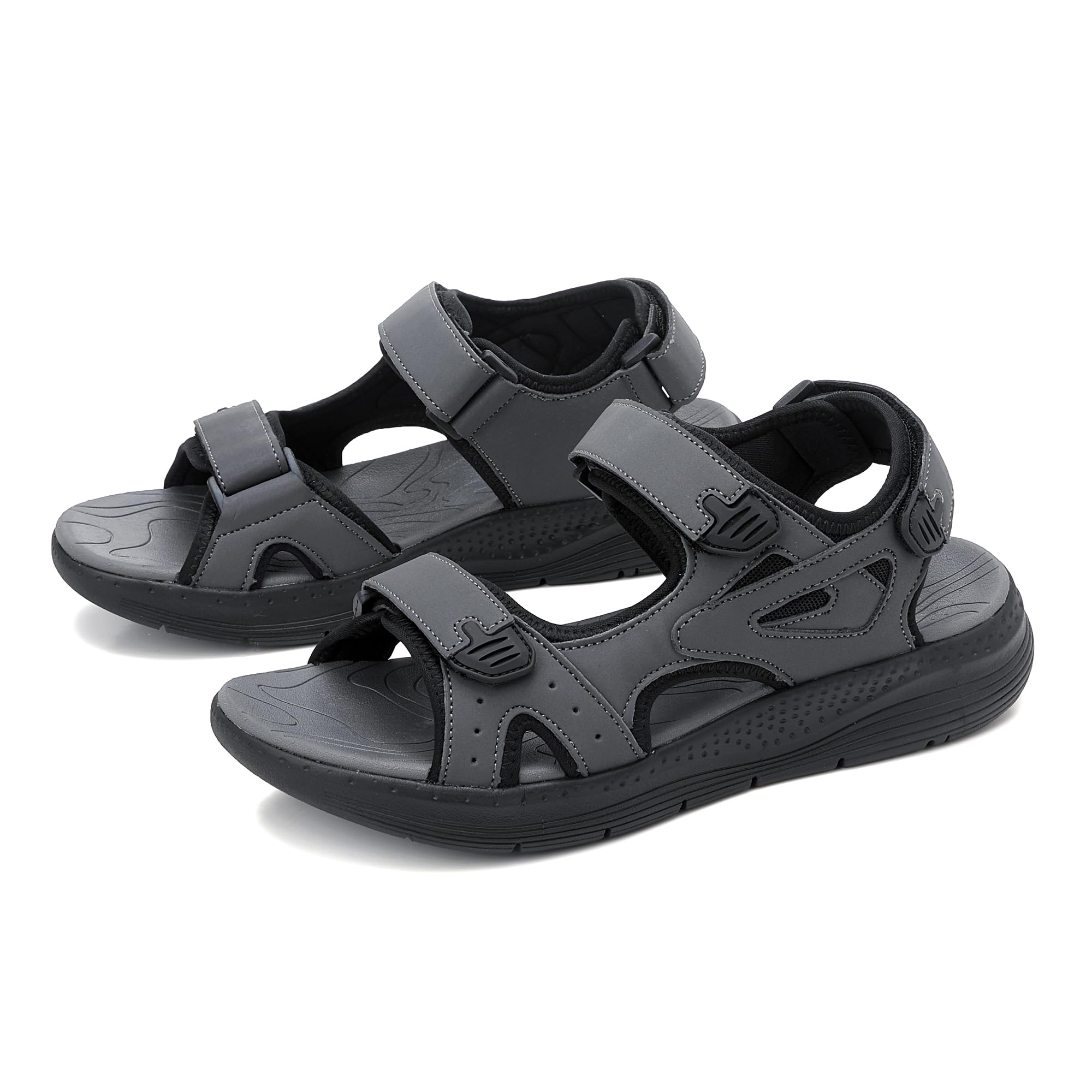 ARRIGO BELLO Sandalias de Senderismo para Hombres Verano Sandalias de Playa Antideslizante Trekking 41-46